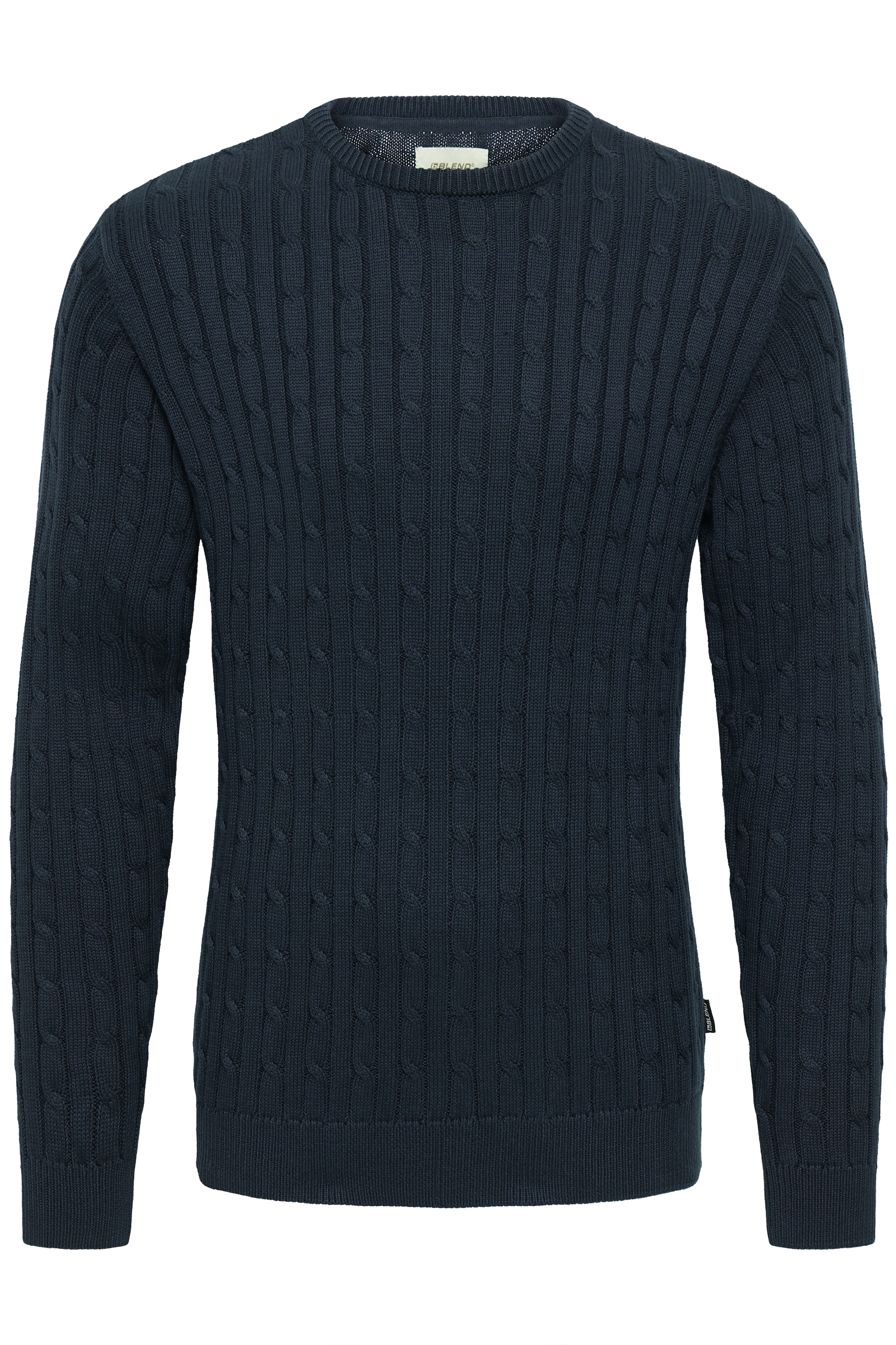 Blend Rundhalspullover »BHCURT PULLOVER« Baumwolle, regular fit