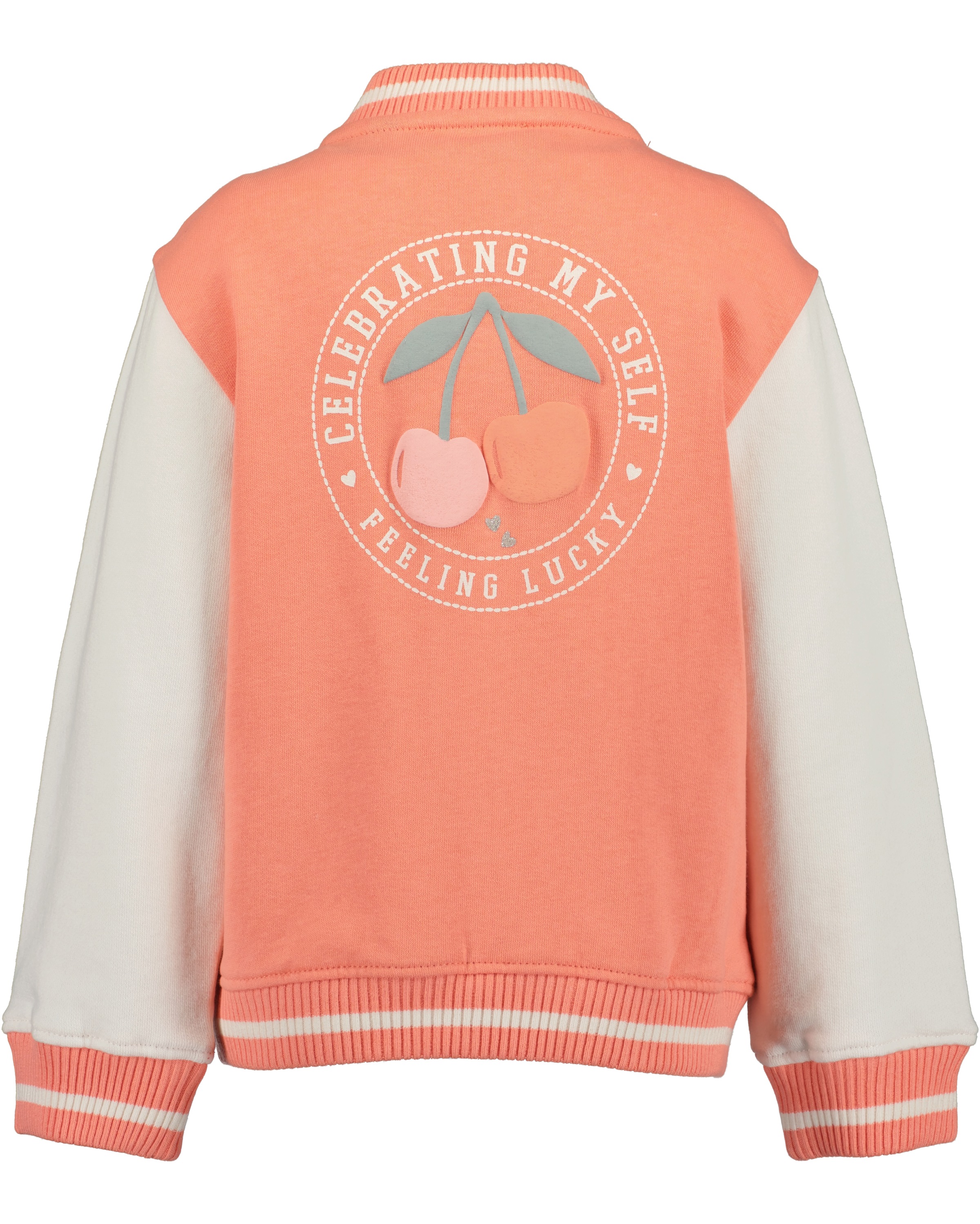 Blue Seven Sweatjacke im Collage-Look