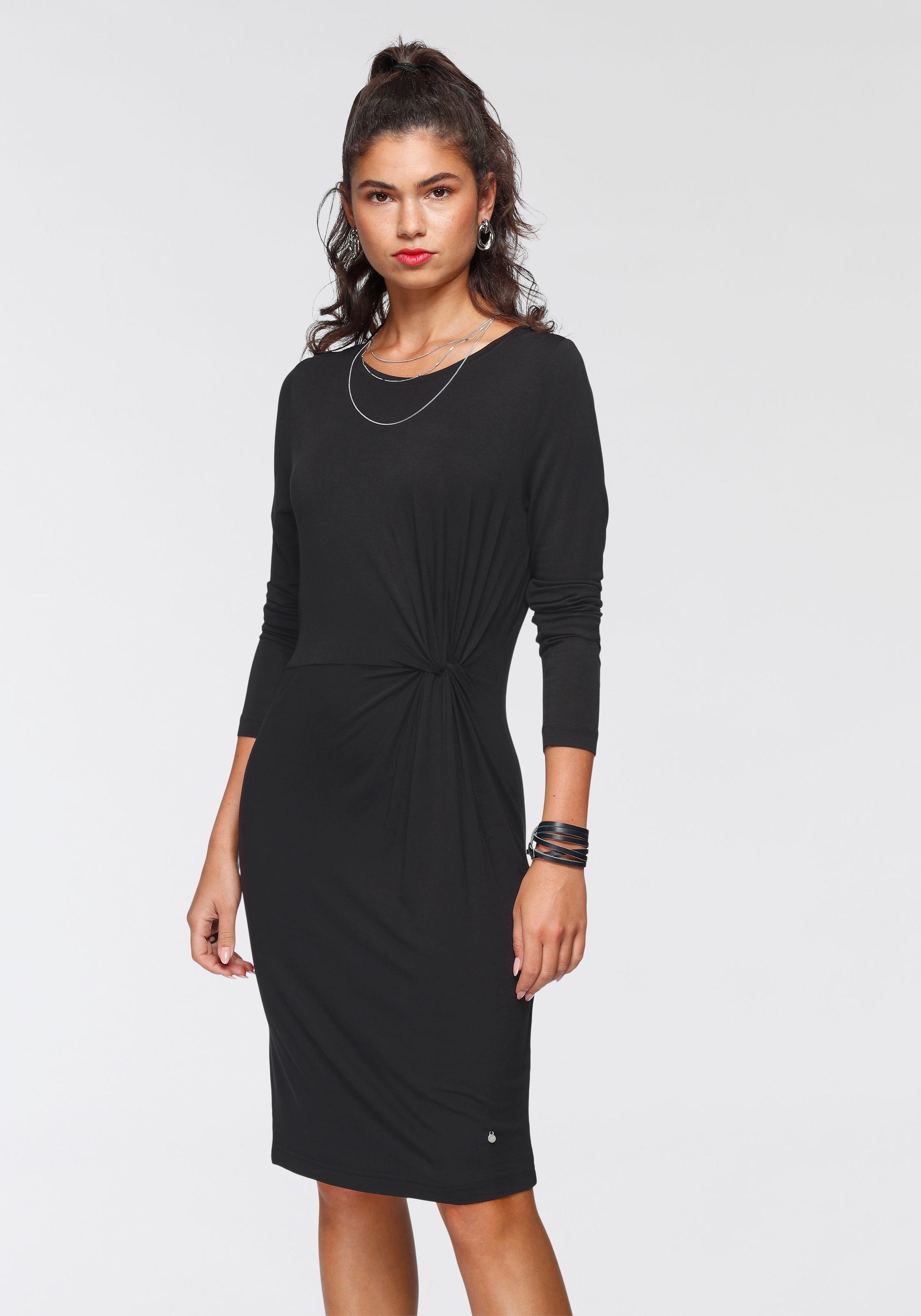 AJC Jerseykleid, mit dekorativem Knotendetail
