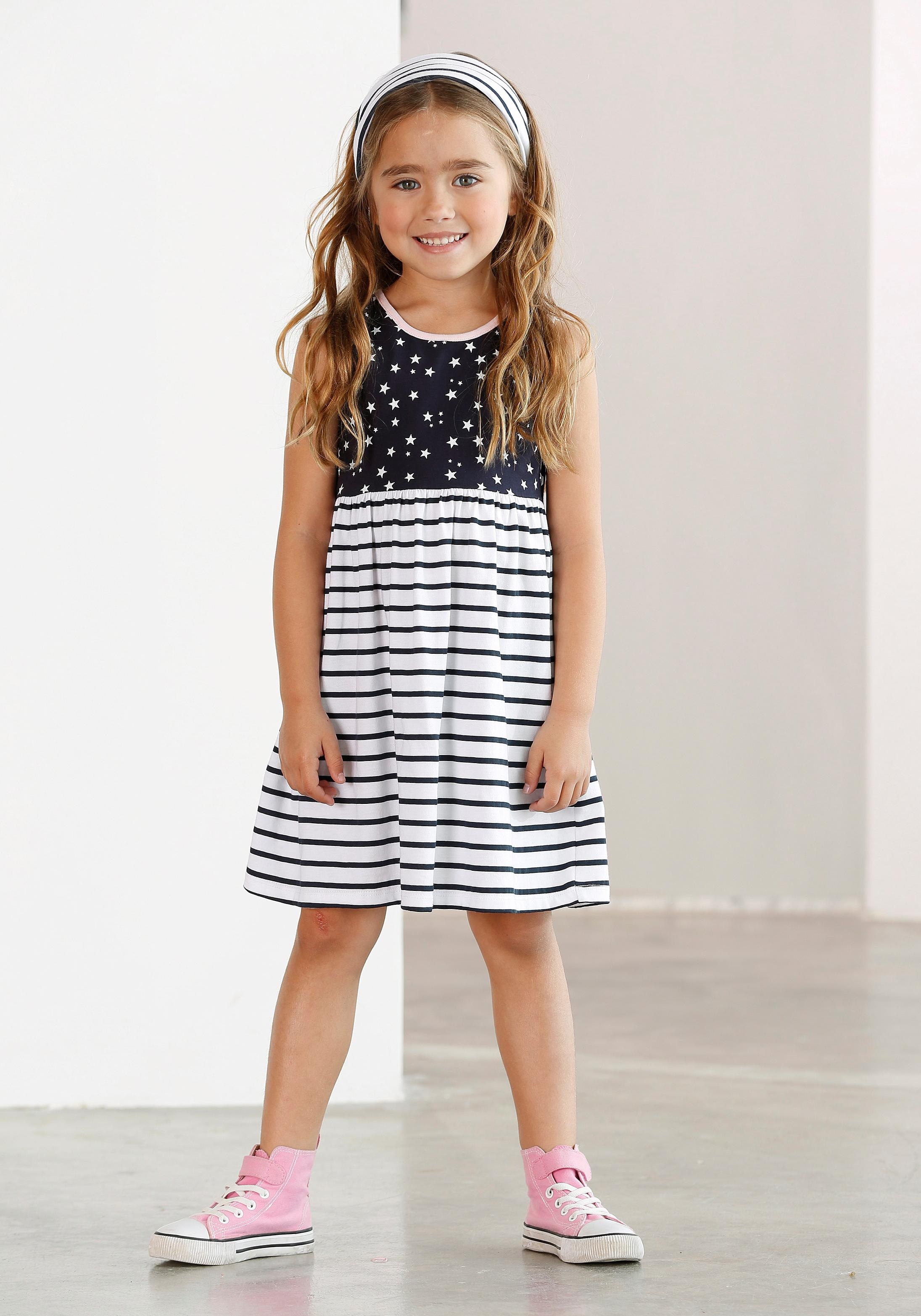 Mustermix bei tlg.), (Set, OTTO »für kleine Shirtkleid im 2 Mädchen«, KIDSWORLD bestellen