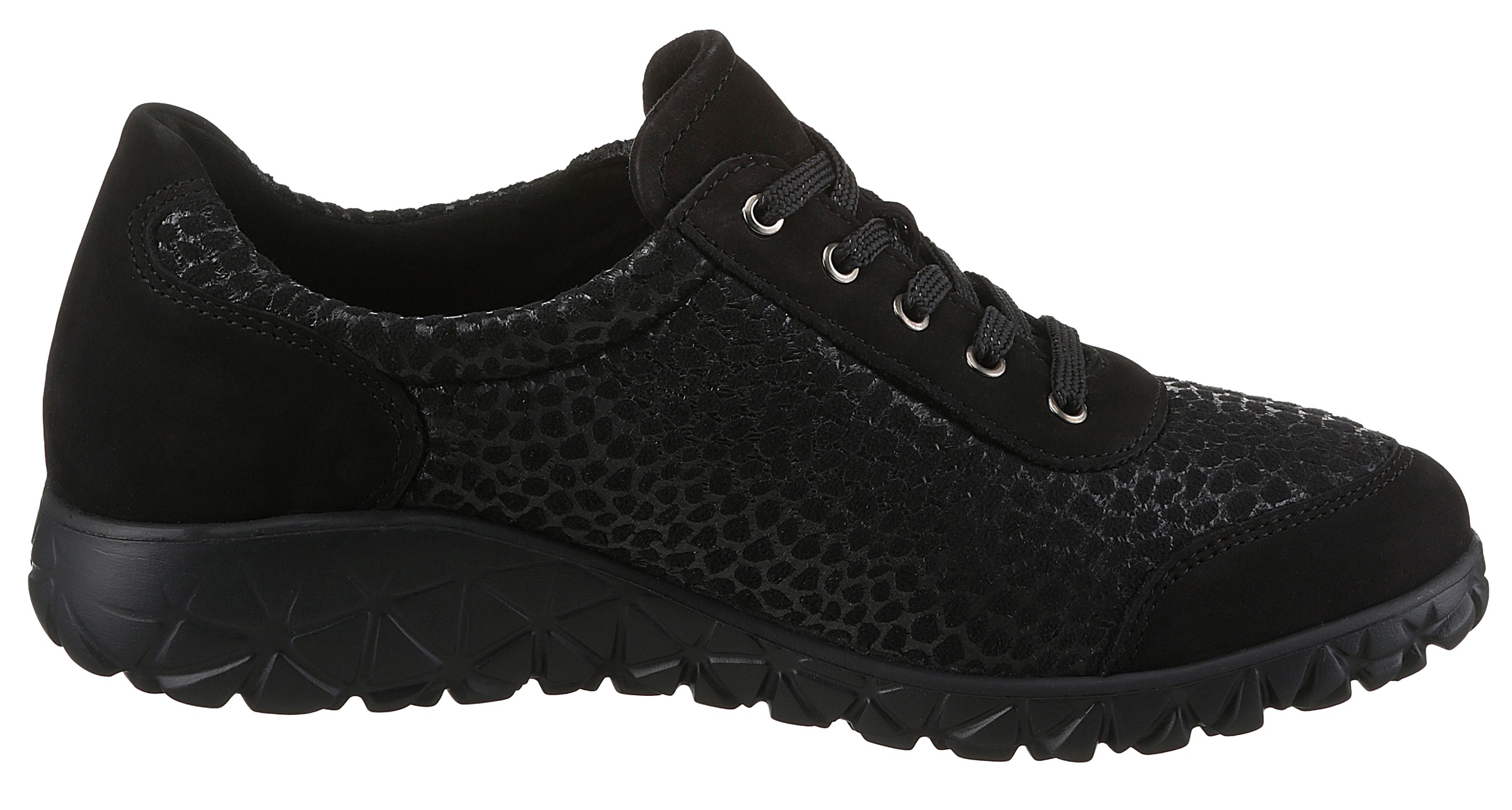 Waldläufer Schnürschuh »HAVY-Soft«, Freizeitschuh, Halbschuh, Komfortschuh mit Reißverschluss, H-Weite