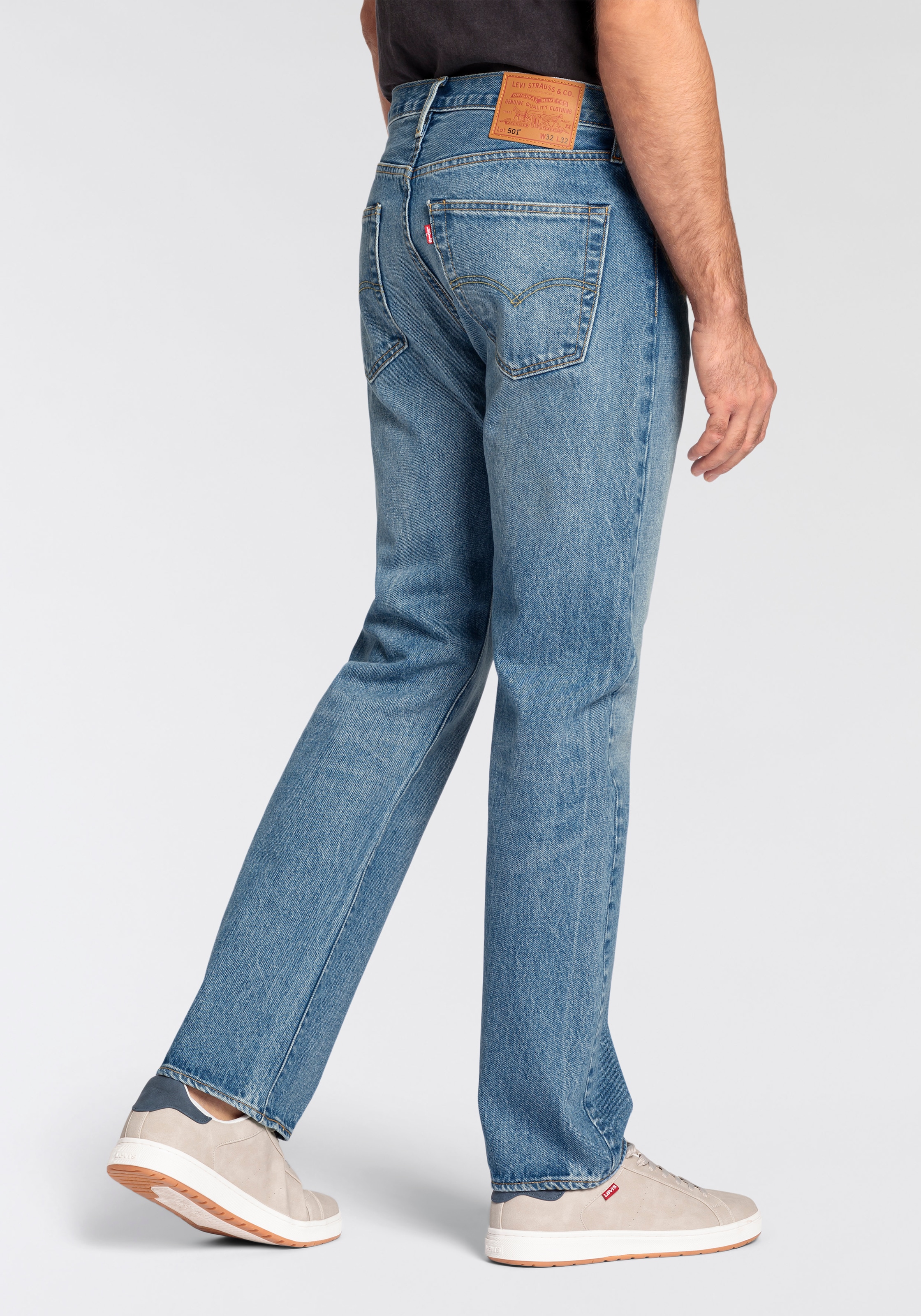 Levi's® Straight-Jeans »501 LEVI'S ORIGINAL«, mit Markenlabel