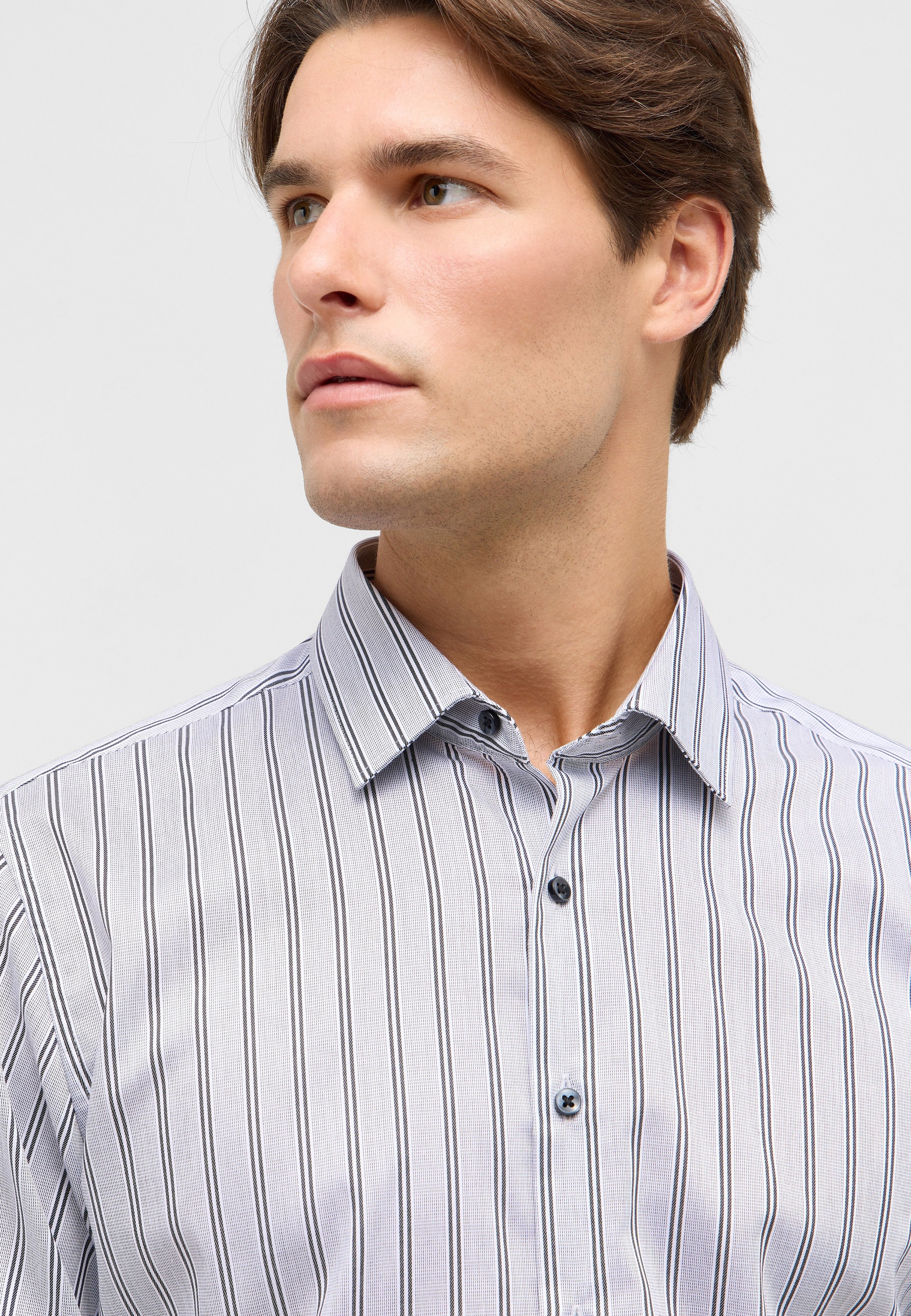 Eterna Langarmhemd »SLIM FIT« NON IRON (bügelfrei)