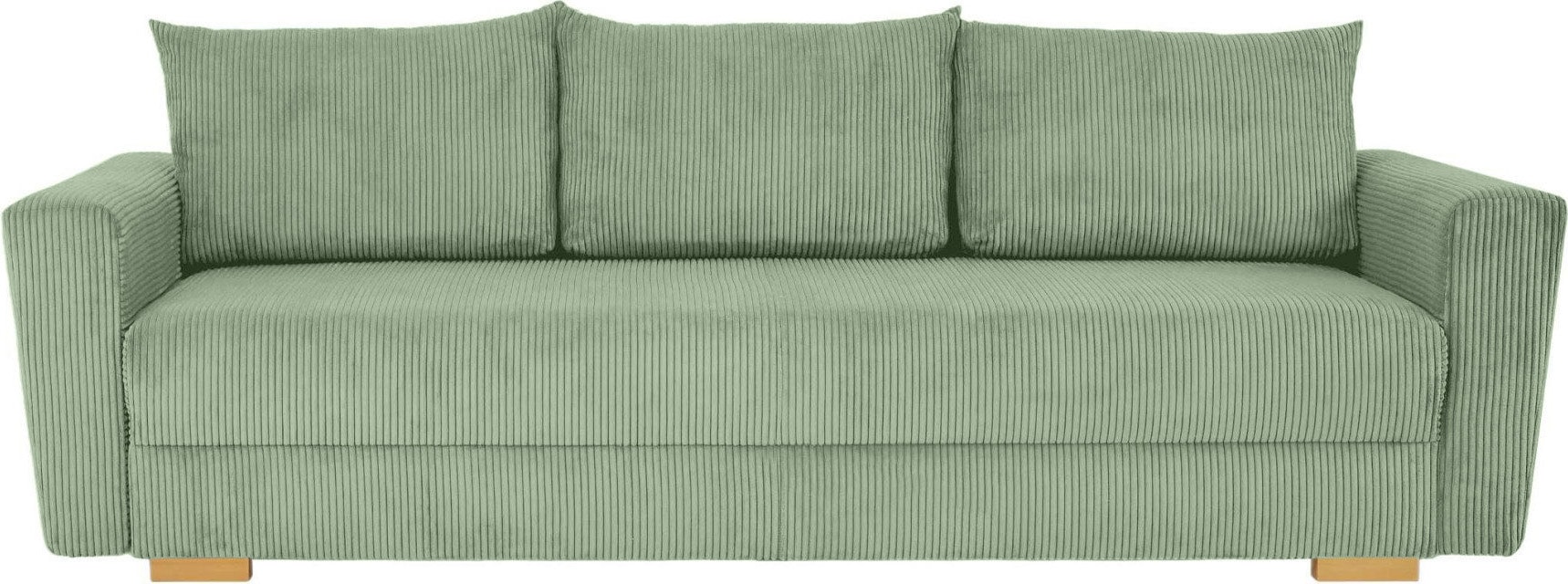 INOSIGN 3-Sitzer »MAGHERA Schlafsofa mit Bettkasten, in hochwertiger Verarbeitung«, mit Wellenunterfederung, pflegeleicht Material, B/H/T 230/92,5/79 cm
