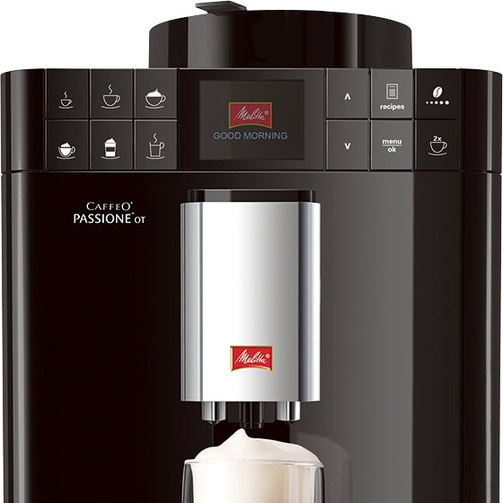 Melitta Kaffeevollautomat »Passione® One Touch F53/1-102, schwarz«, One  Touch Funktion, tassengenau frisch gemahlene Bohnen jetzt kaufen bei OTTO