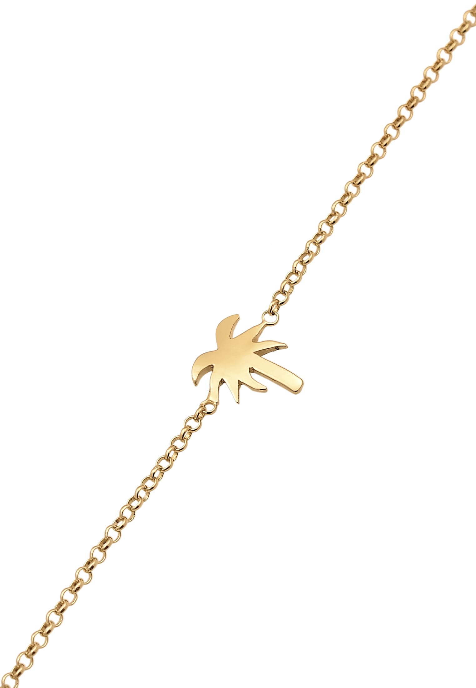 Elli Armkette »Armband Palme Strand Urlaub Meer 925 Silber«