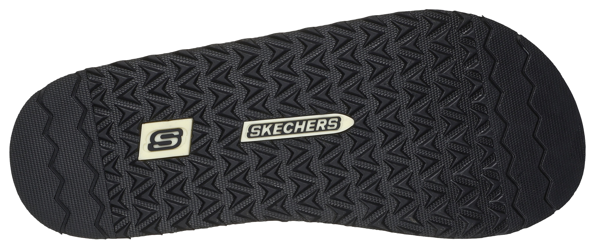 Skechers Zehentrenner »TANTRIC-COPANO«, Sommerschuh, Schlappen, Poolslides, Badeschuh, mit Luxe Foam