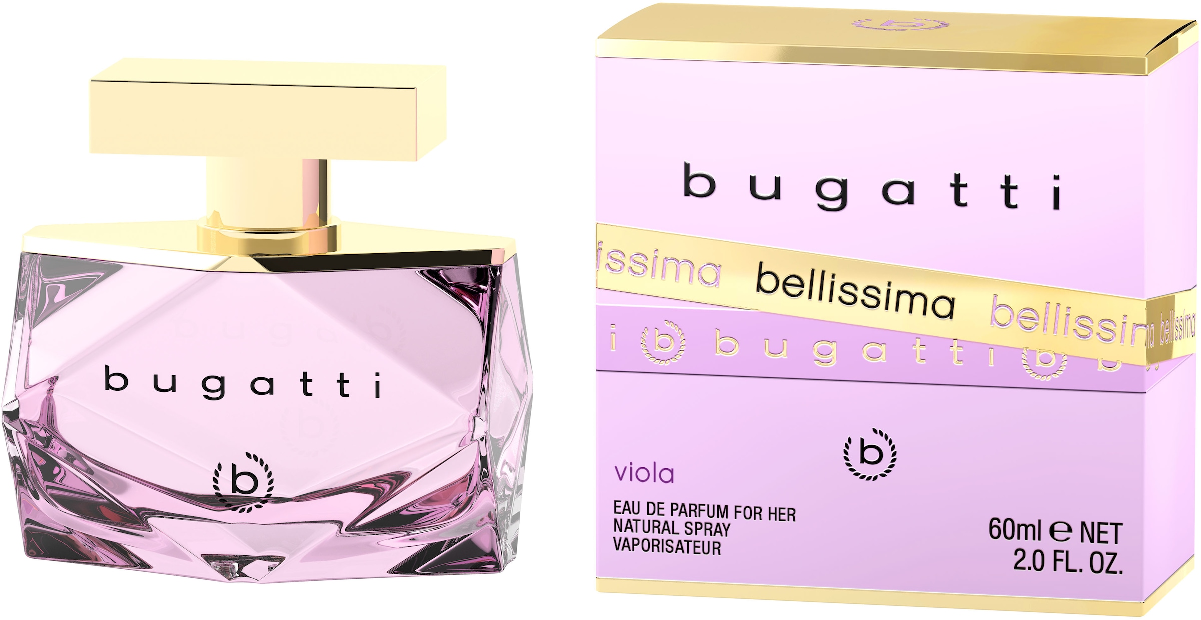 bugatti Eau de Parfum »bugatti bellissima viola for her EdP 60ml«