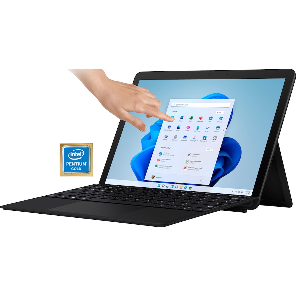 Microsoft Convertible Notebook »Surface Go 3«, (26,7 cm/10,5 Zoll), Intel, Pentium Gold, UHD Graphics 615, 128 GB SSD