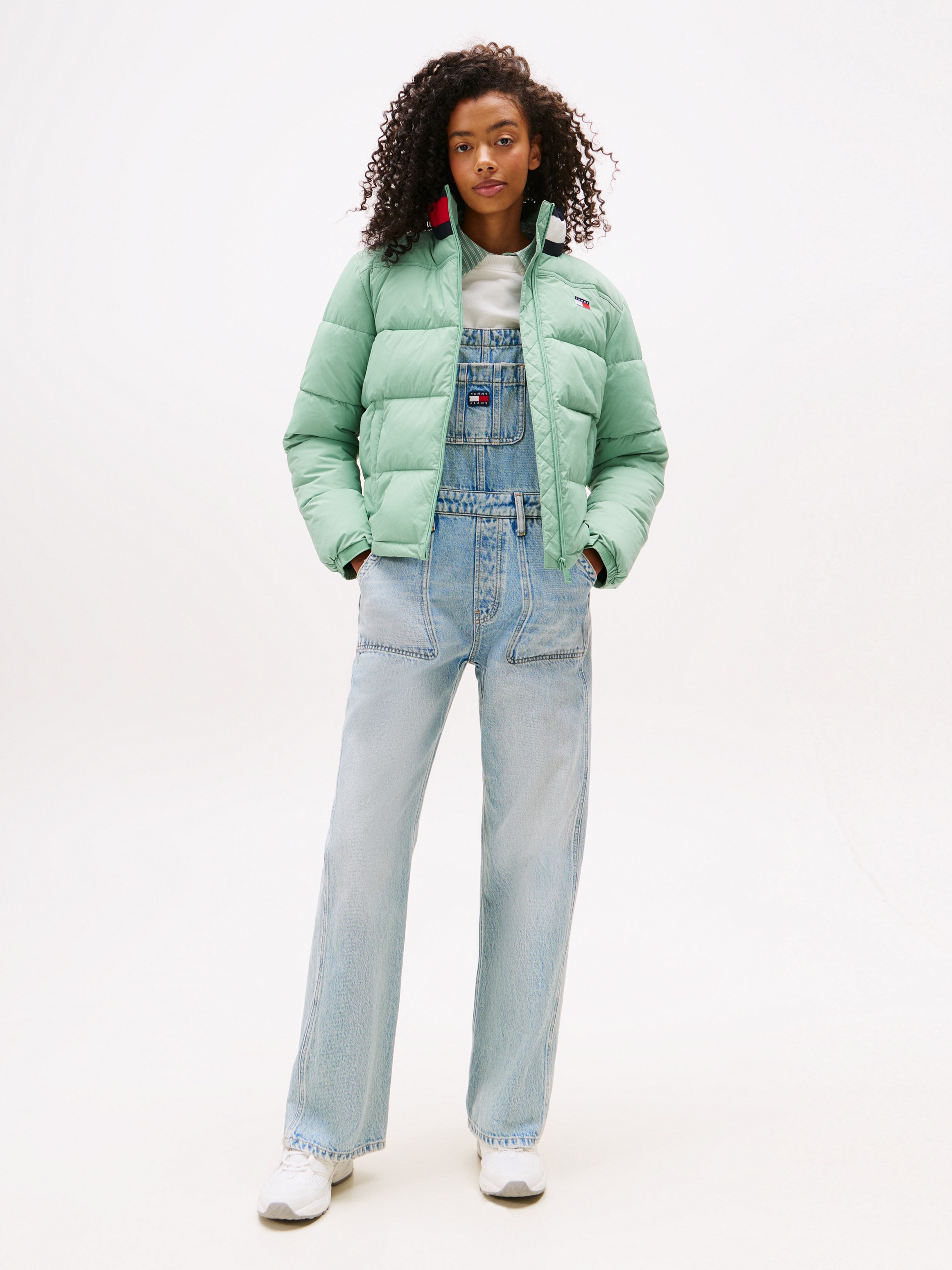 Tommy Jeans Steppjacke »TJW ESS PUFFER FLAG JACKET EXT«