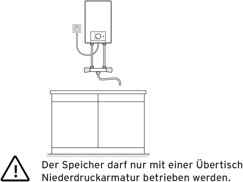 Vaillant Kleinspeicher »VEN 5/7 O plus«, 5 Liter, mit UV-lichtbeständiger Gerätehaube