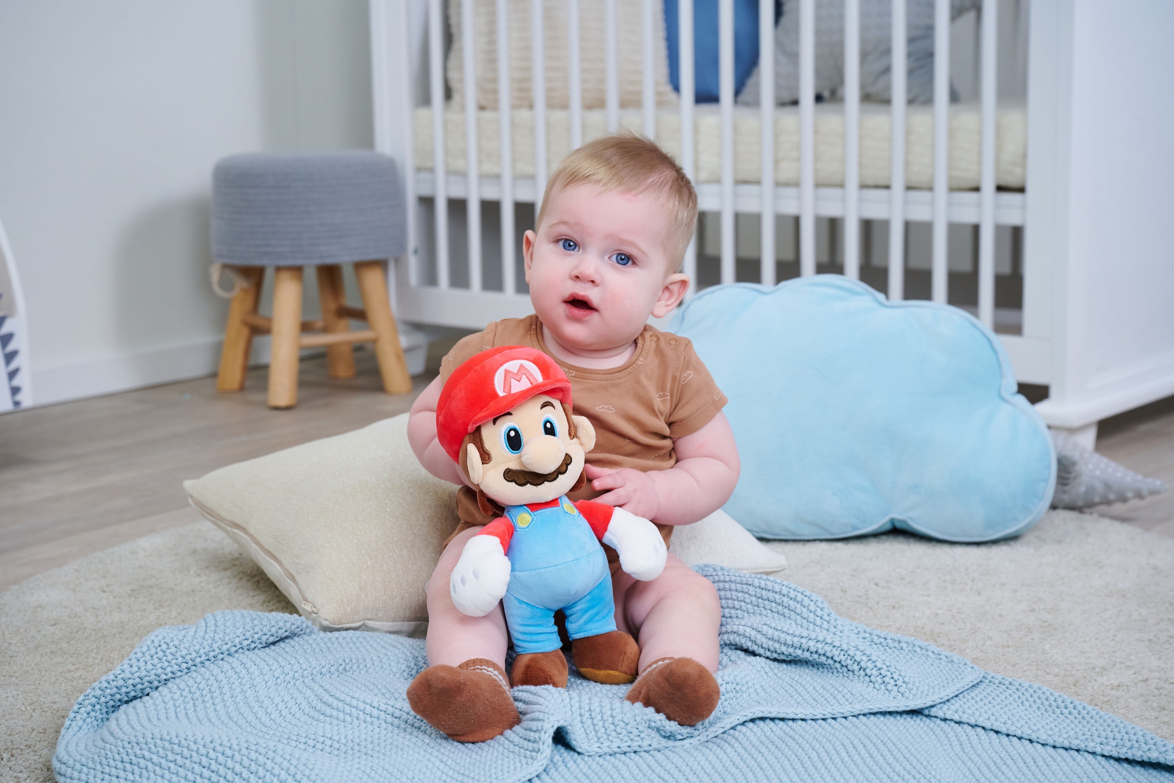 SIMBA Plüschfigur »My Mario Infant Mario, 25 cm«