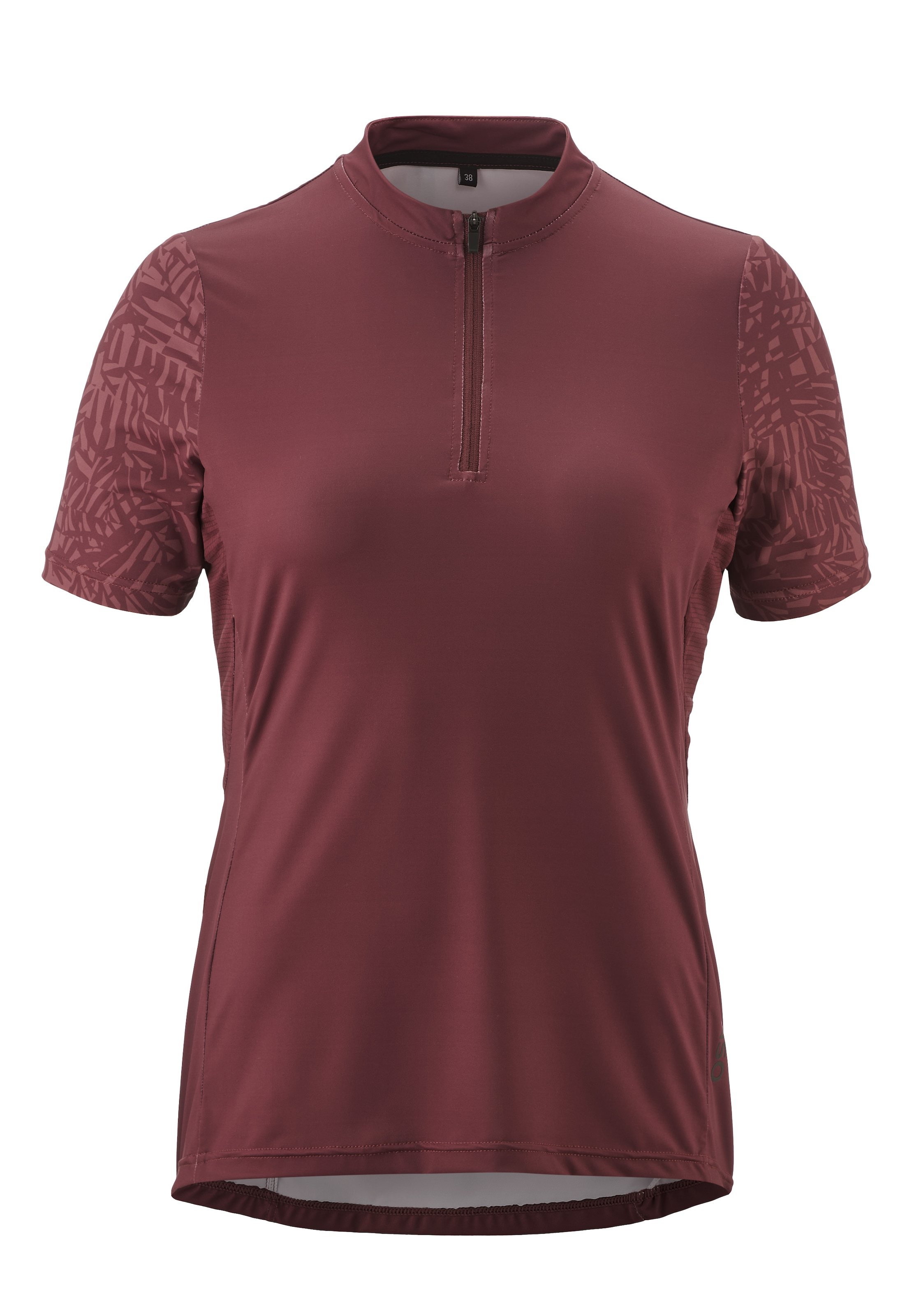 Gonso Radtrikot »Adventure Jersey Halfzip W«, Damen Fahrradtrikot kurzarm, Rückentasche mit RV, Quick-Dry, Slim Fit