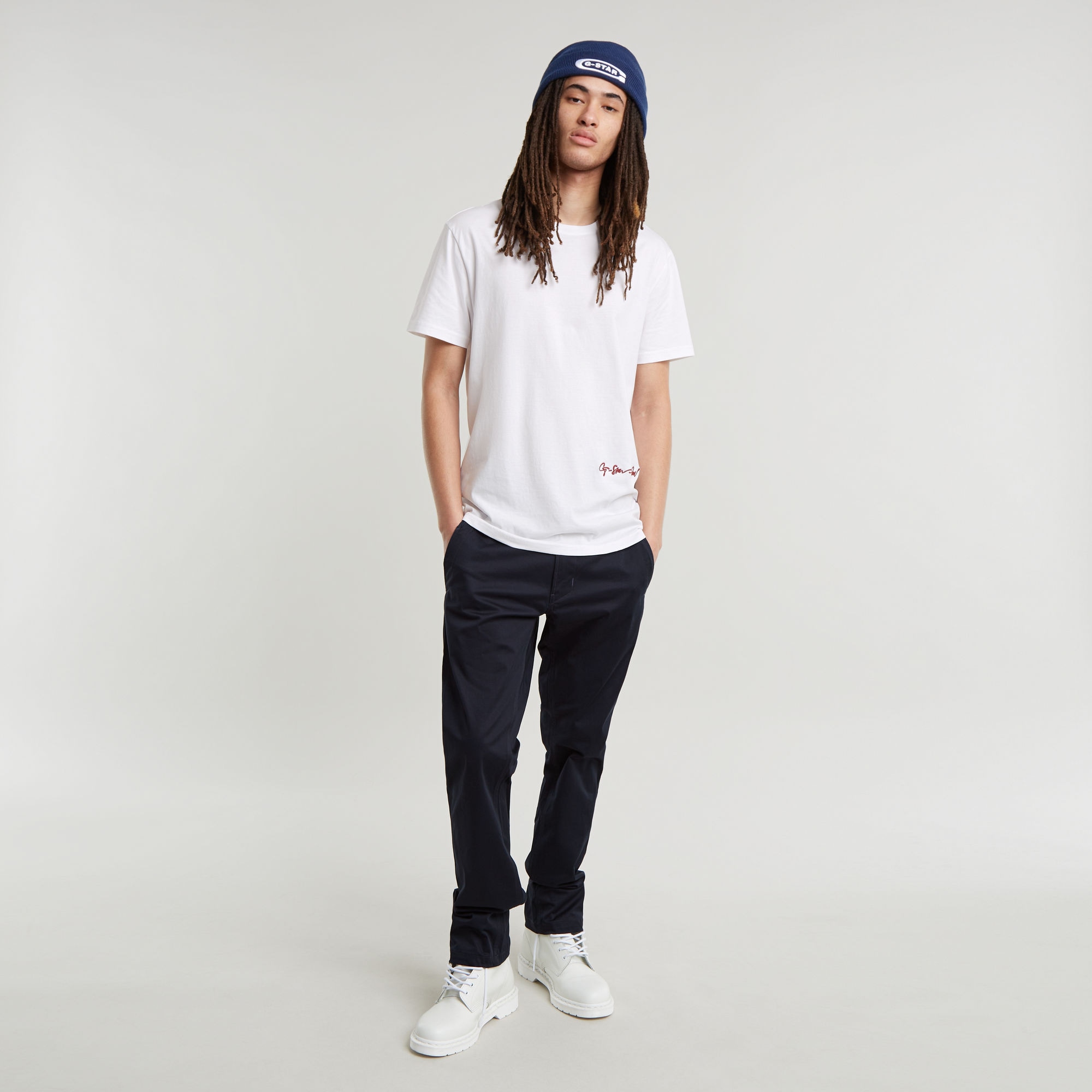 G-STAR Chinohose »Mosa Straight Chino«, mit geradem Bein