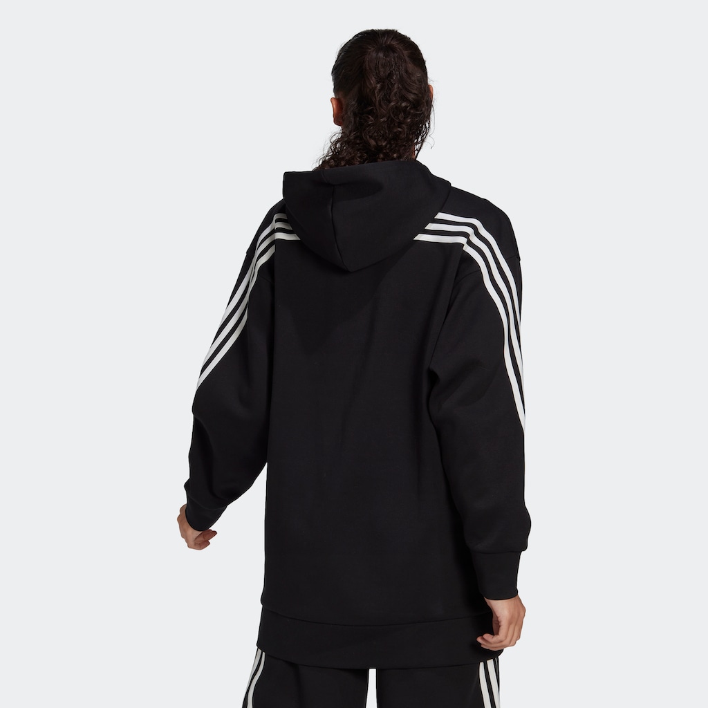 adidas Sportswear Kapuzensweatshirt »FUTURE ICONS 3-STREIFEN LONG HOODIE«