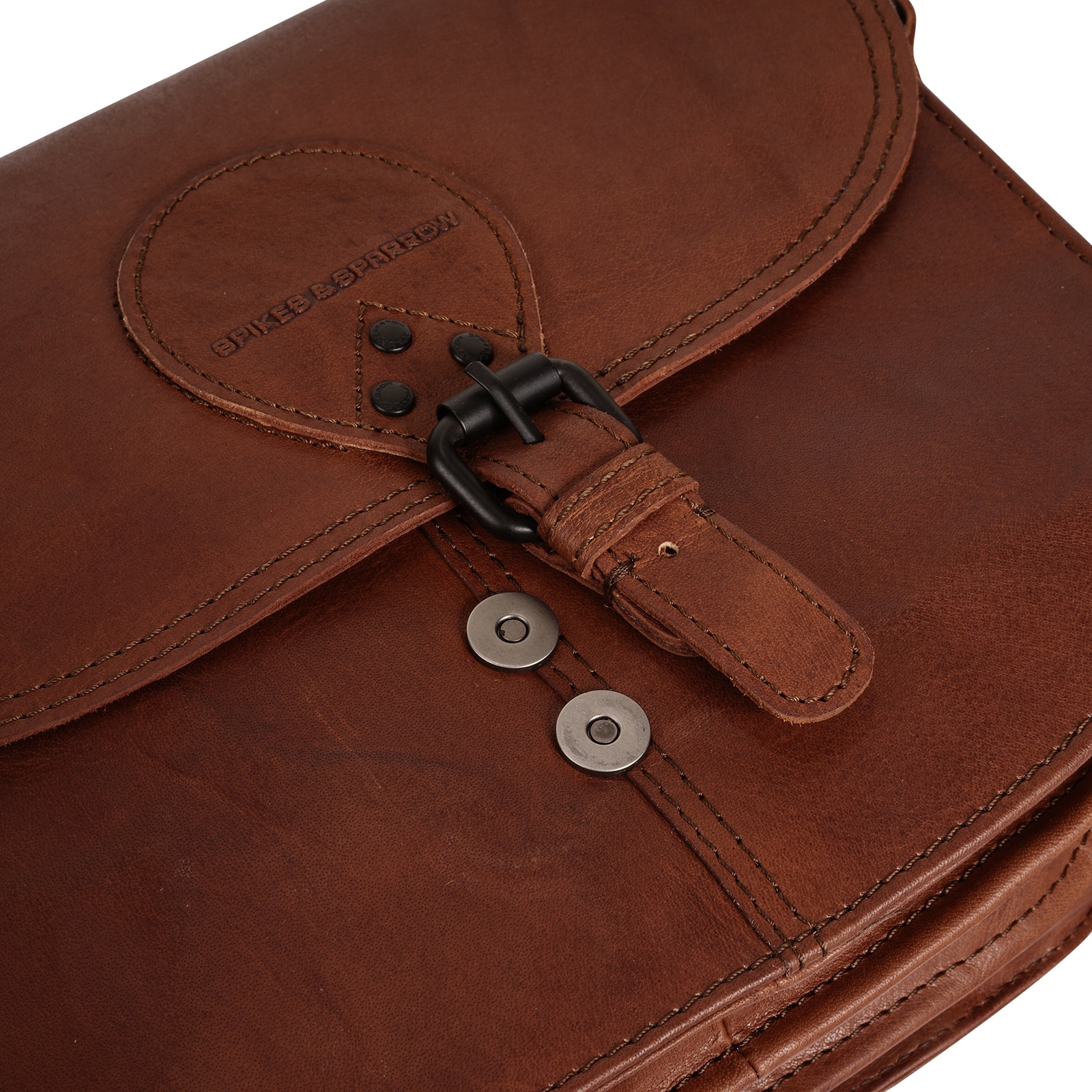 Spikes & Sparrow Umhängetasche echt Leder