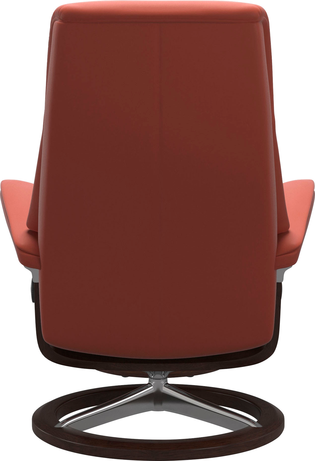 Stressless® Relaxsessel »View« Set, Relaxsessel mit Hocker,  mit Signature Base, Größe S,Gestell Braun