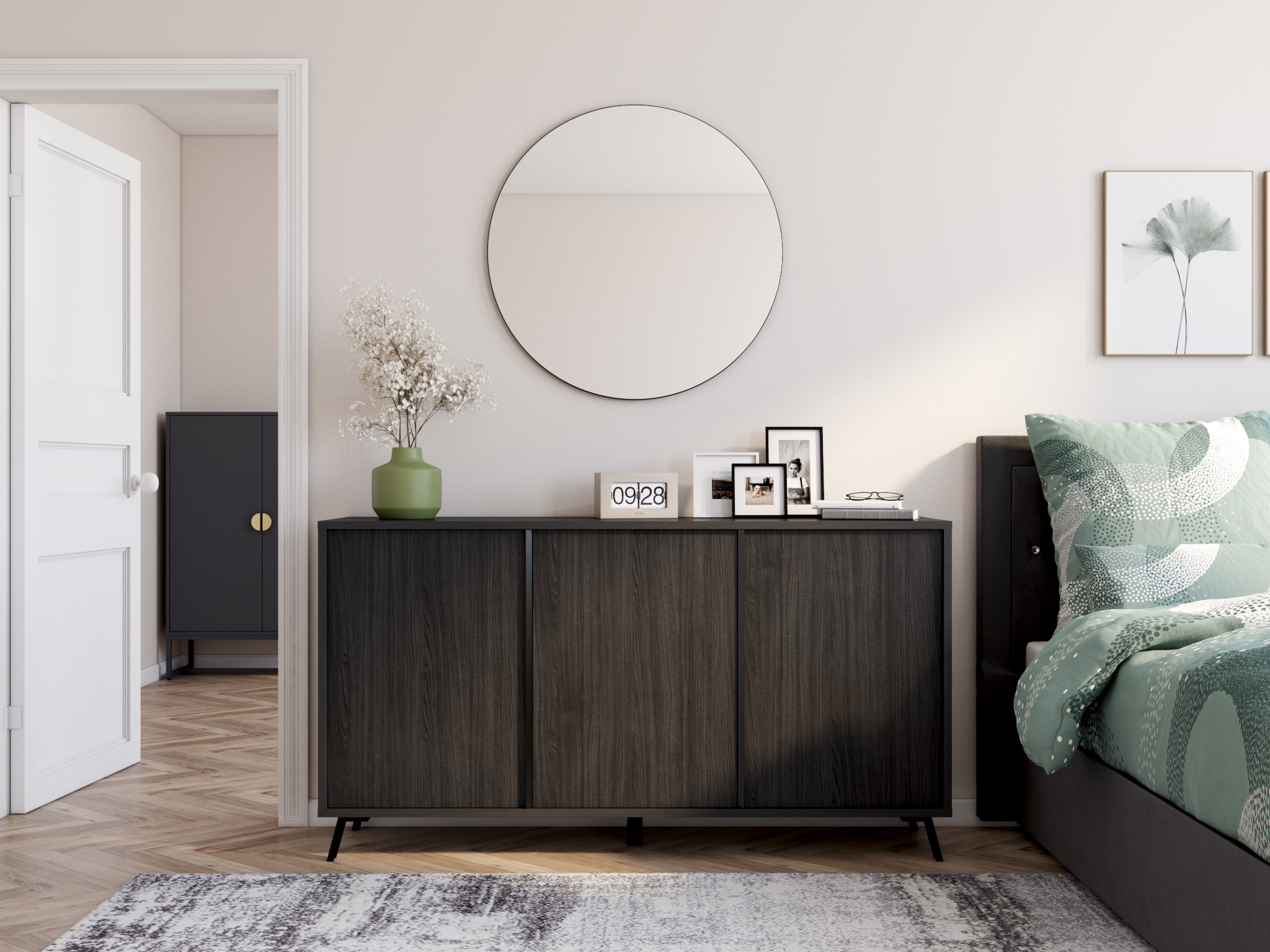 Reinders! Bild mit Rahmen »Eukalyptus blatt Pflanze« Blätter 2 Stk. tlg. Ginko - Naturmotiv - Botanisch