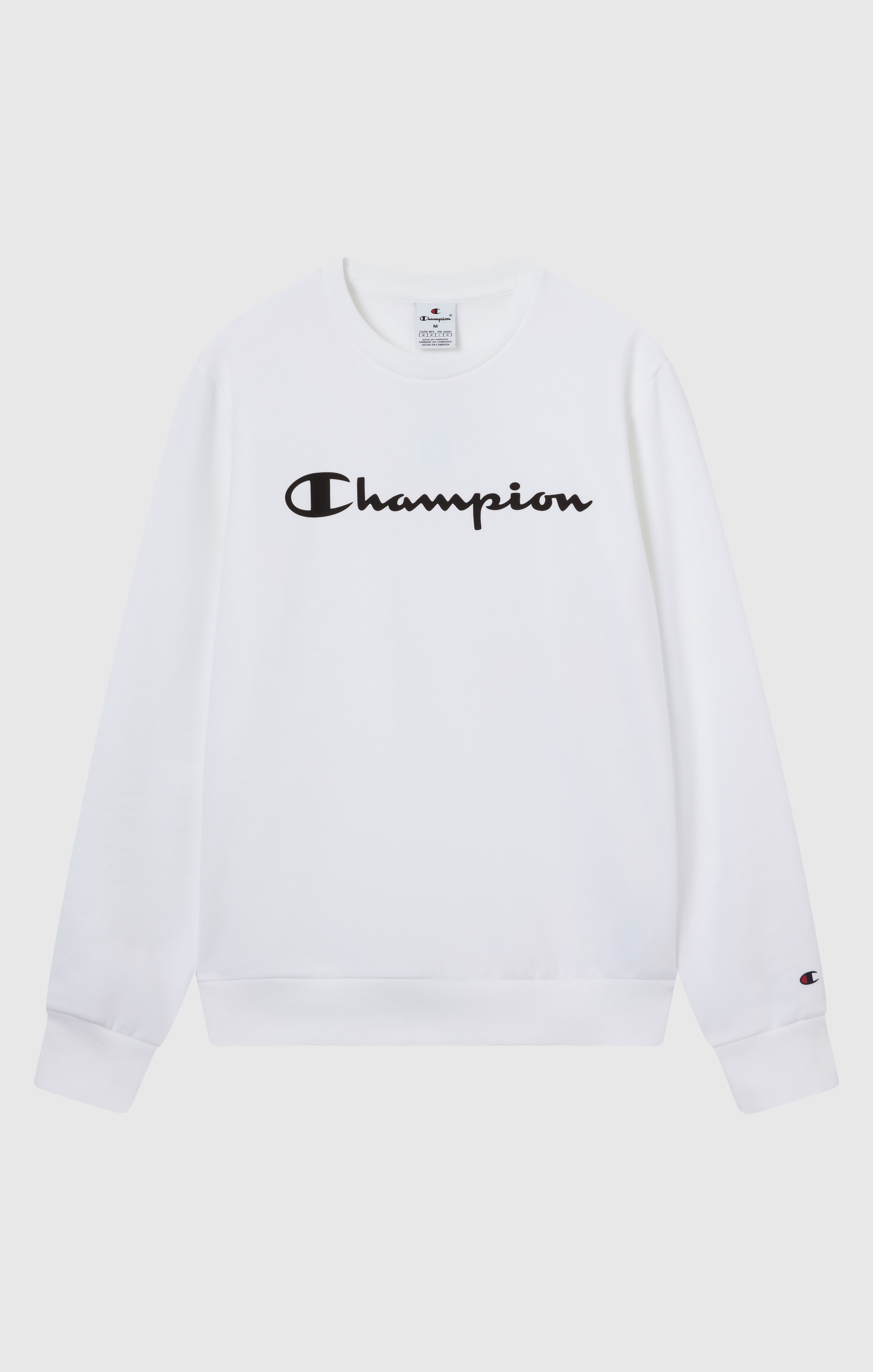 Champion Kapuzensweatshirt »BASICS Fleece Crewneck Sweatshirt Large Logo«
