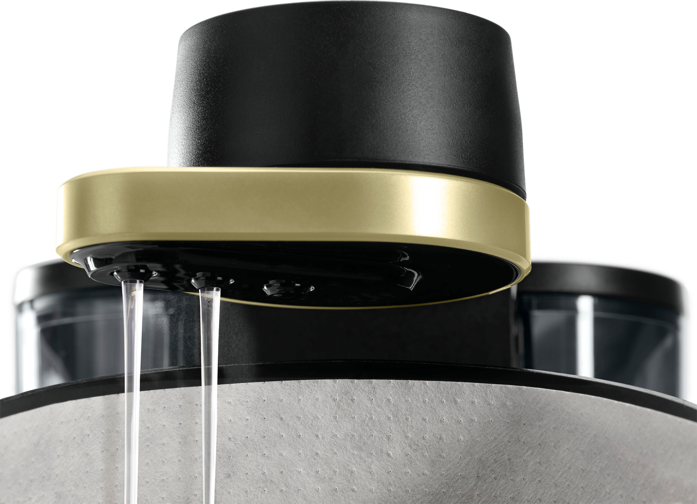 Melitta Filterkaffeemaschine »epour® 1024-11 Schwarz/Silber«, 1 l Kaffeekanne, Papierfilter, 1x4