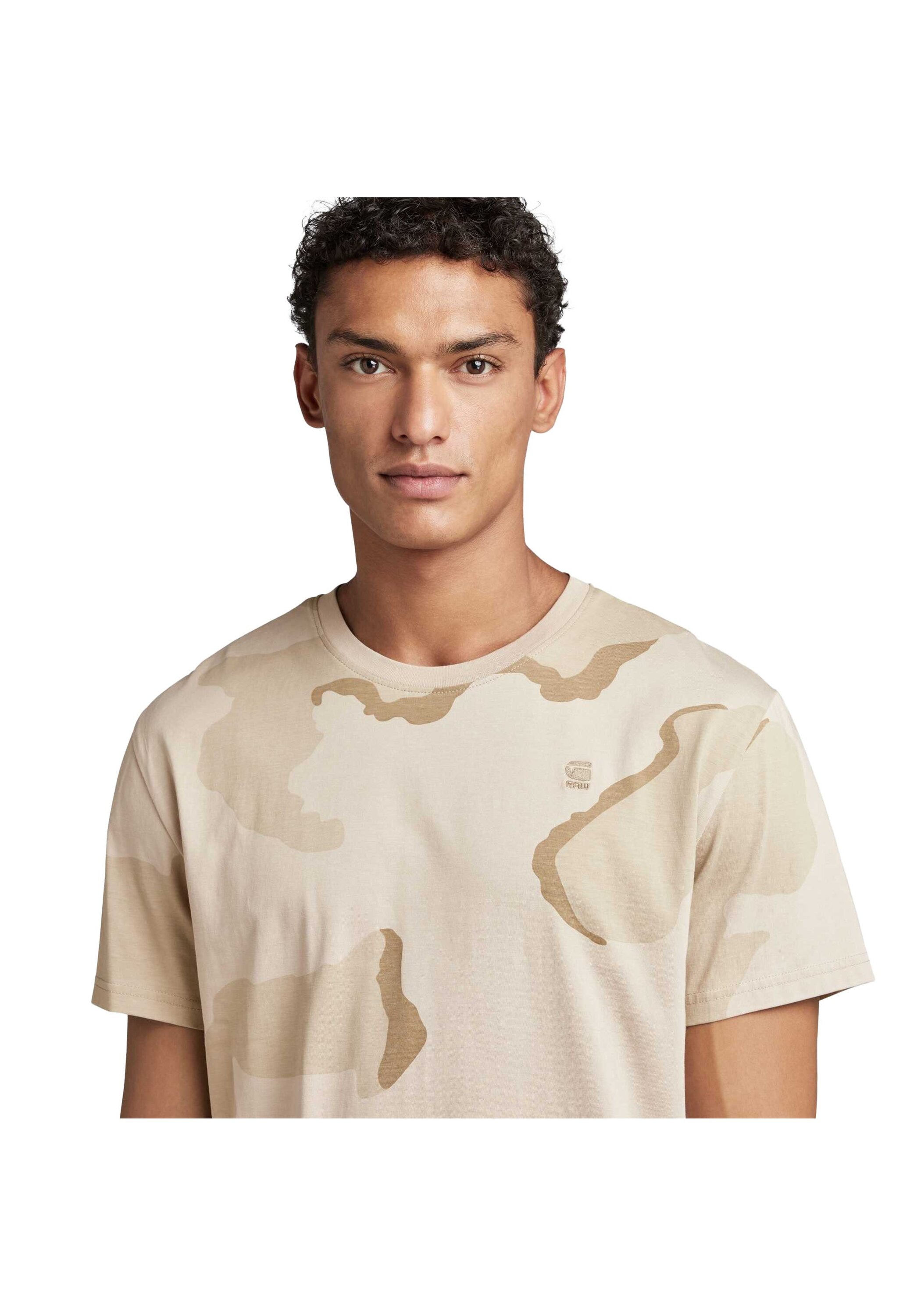 G-STAR T-Shirt »T-Shirt Desert camo r t 1er Pack«