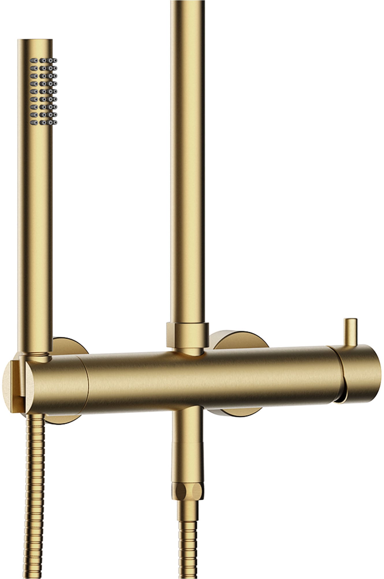 Marwell Stangenbrause-Set »Classico«, Edelstahl Regendusche, 88-118x20cm, mit höhenverstellbarer Duschstange