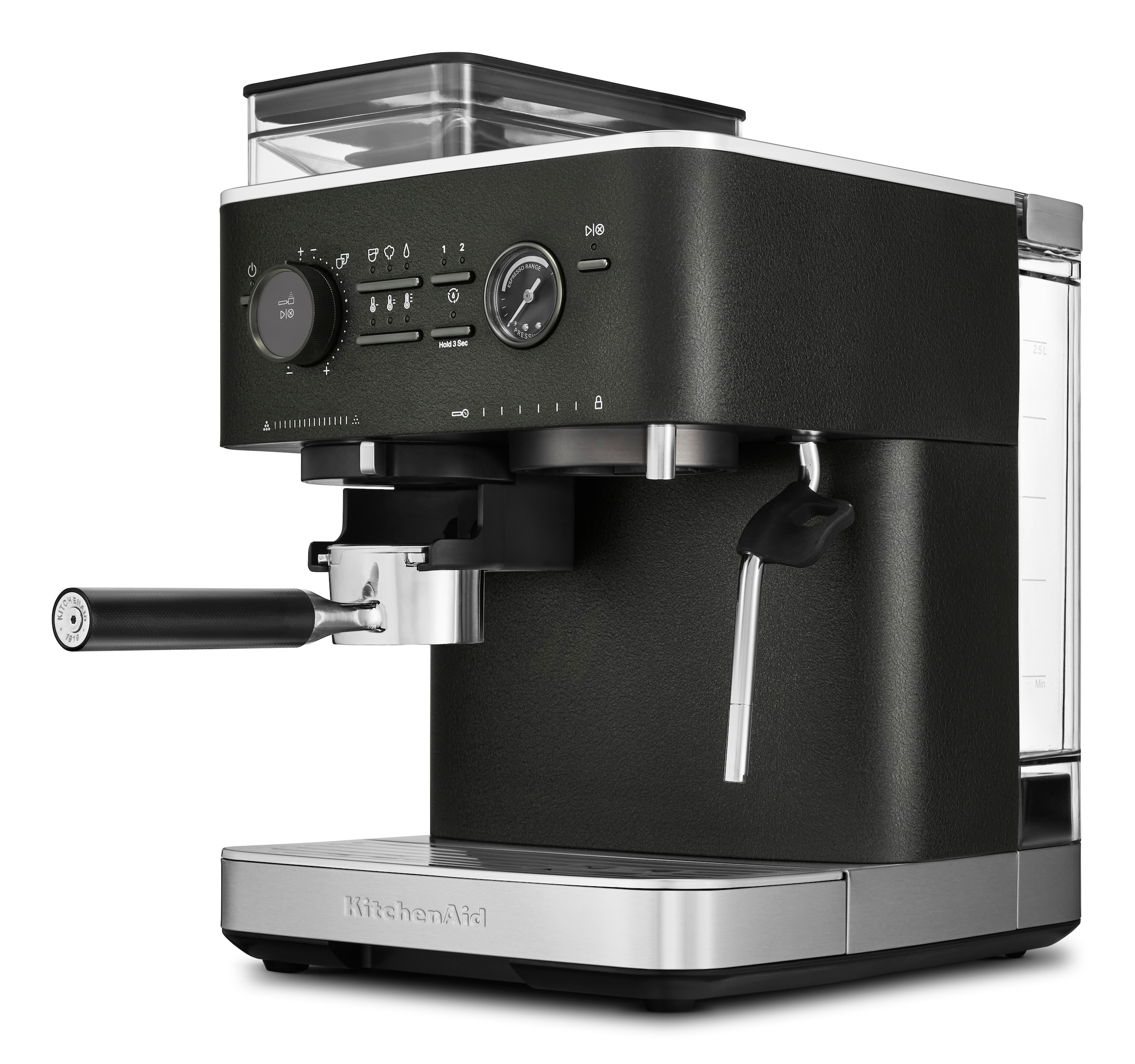 KitchenAid Espressomaschine »5KES6551EBK«, Siebträger mit Mühle