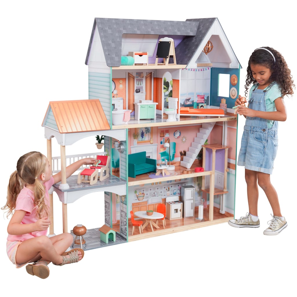 KidKraft® Puppenhaus »Dahlia Mansion«, inklusive Möbel