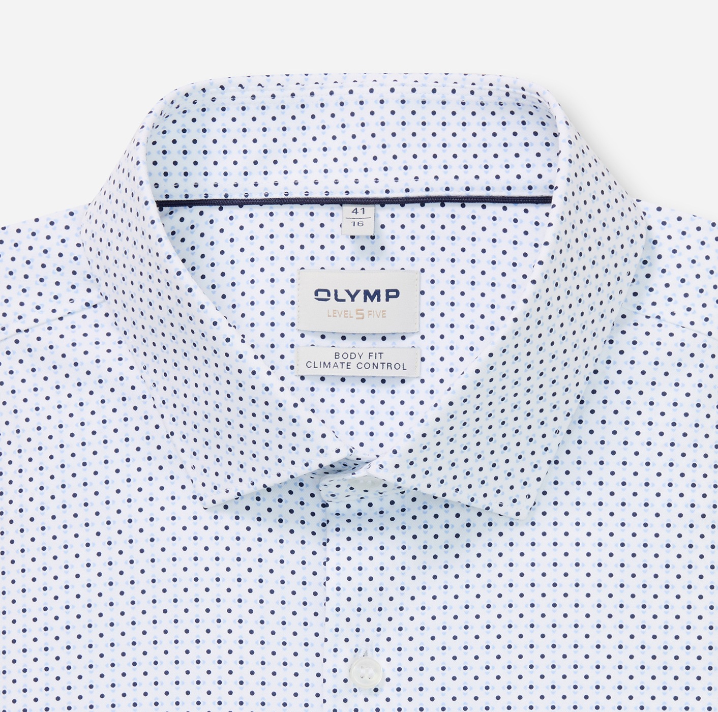OLYMP Langarmhemd »Level Five« Businesshemd, body fit, Kentkragen, Climate Control
