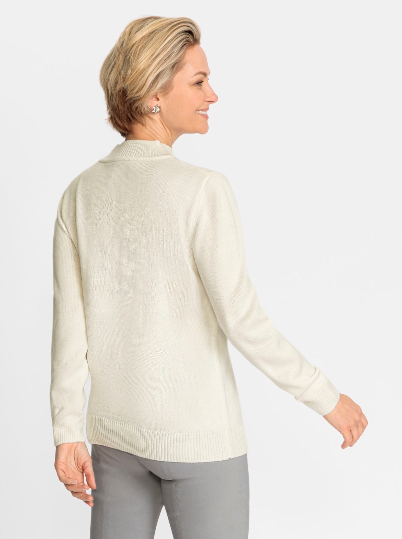Classic Basics Stehkragenpullover »Pullover«