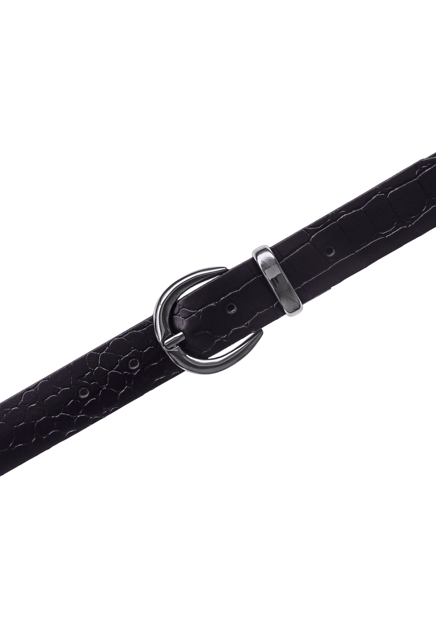 Tamaris Ledergürtel Krokoprägung