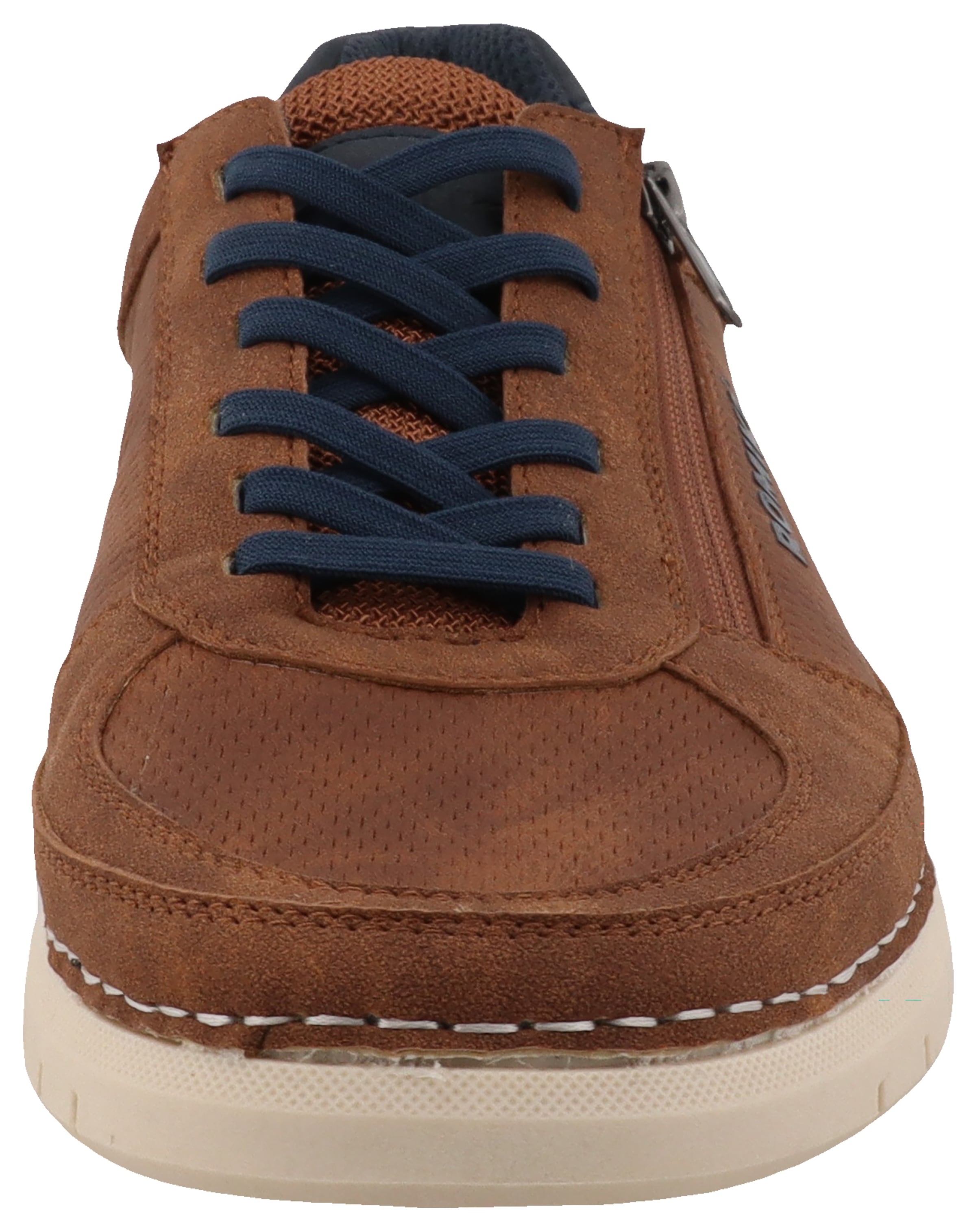 Romika Sneaker, Freizeitschuh, Halbschuh, Schnürschuh, Kontrastbesatz an der Ferse