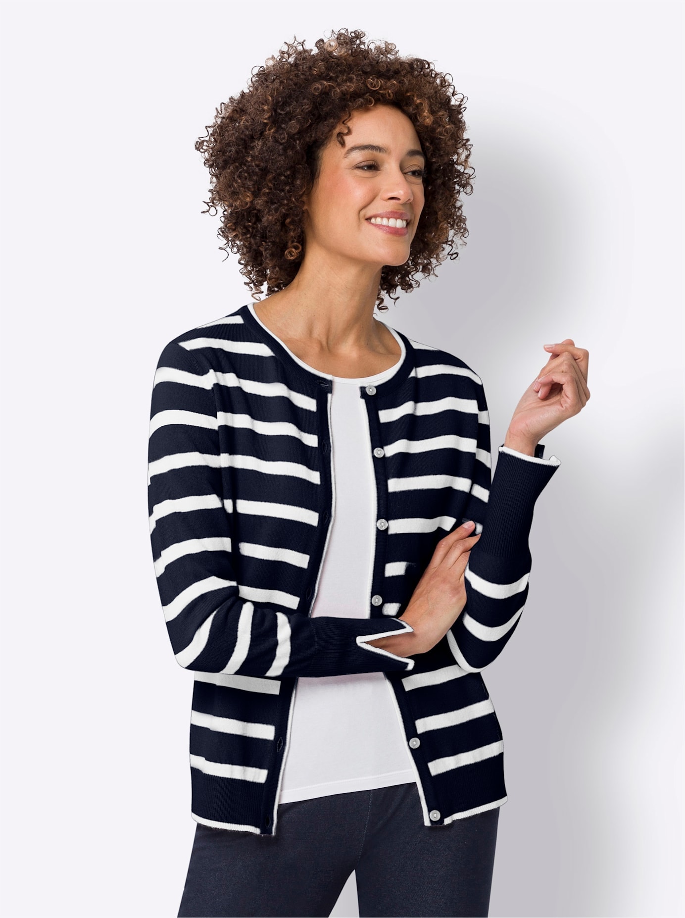 Classic Basics Strickjacke