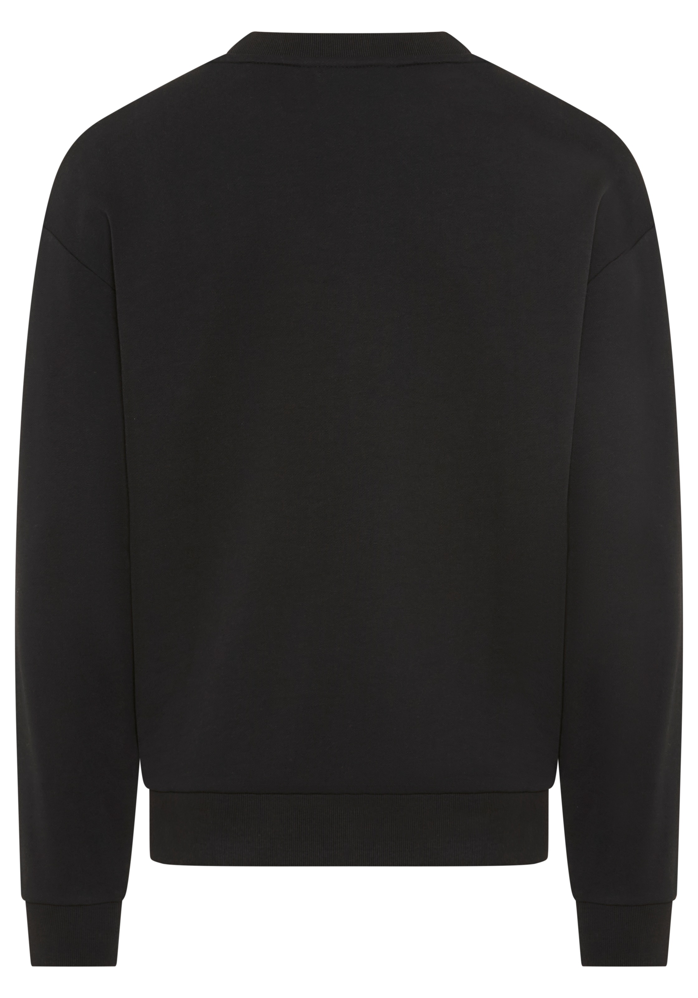 HUGO Blue Sweatshirt , Regular Fit, Logo-Print, Rundhalsausschnitt
