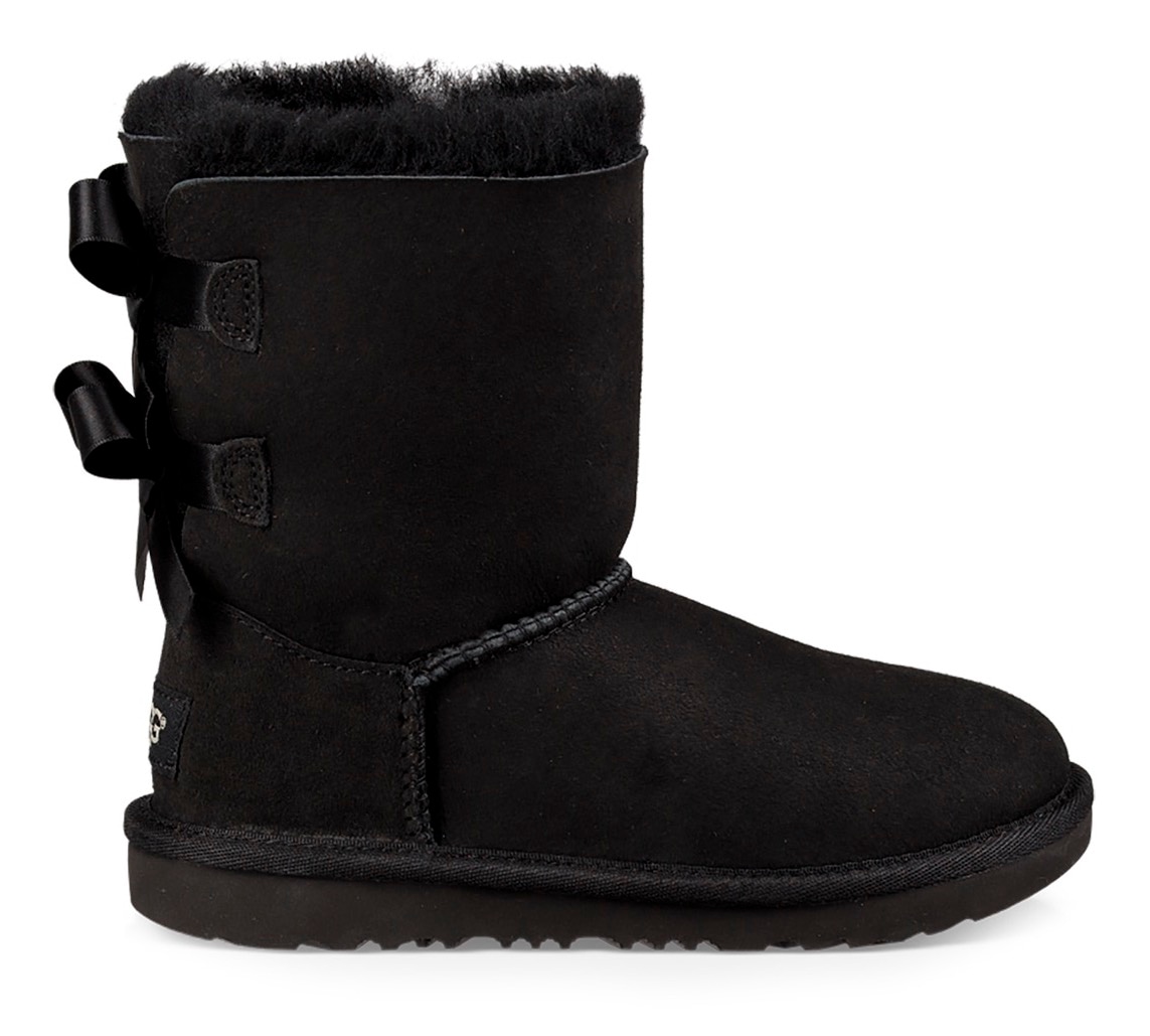 UGG Winterboots »K BAILEY BOW II«, Schlupfboots, Winterstiefel, Snowboots mit Schleifchen aus Satinband