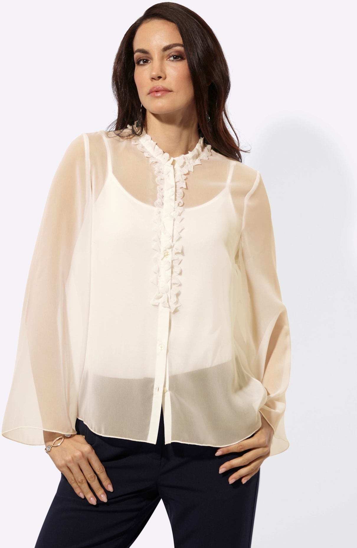 creation L Georgettebluse