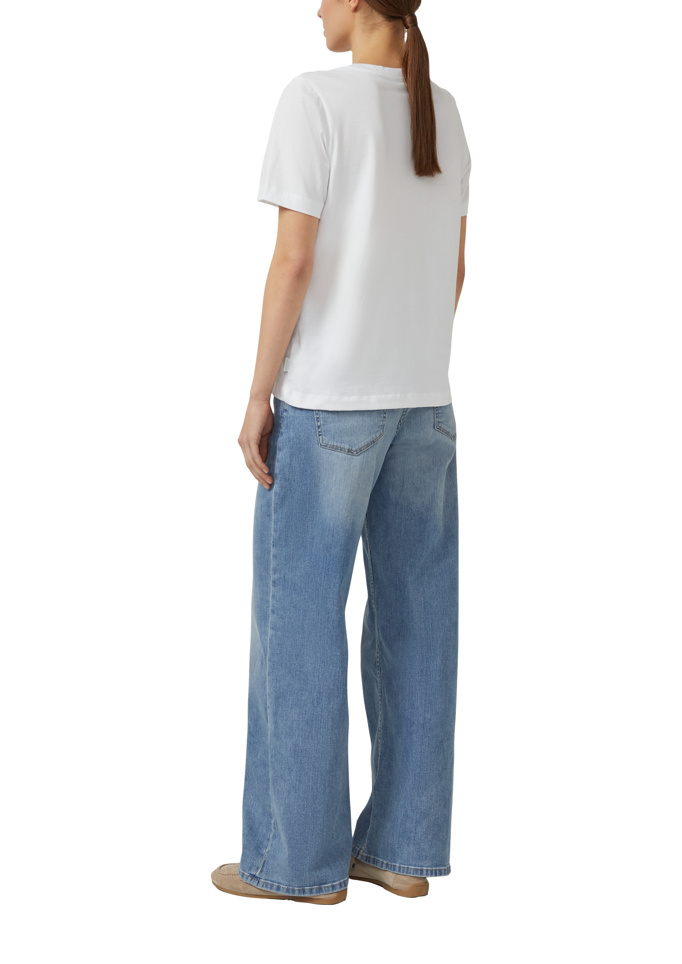 s.Oliver Kurzarmshirt Sommershirt mit Frontprint