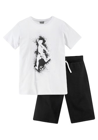 KIDSWORLD T-Shirt & Sweatbermudas, (Set, 2 tlg.), TEAMPLAYER kaufen