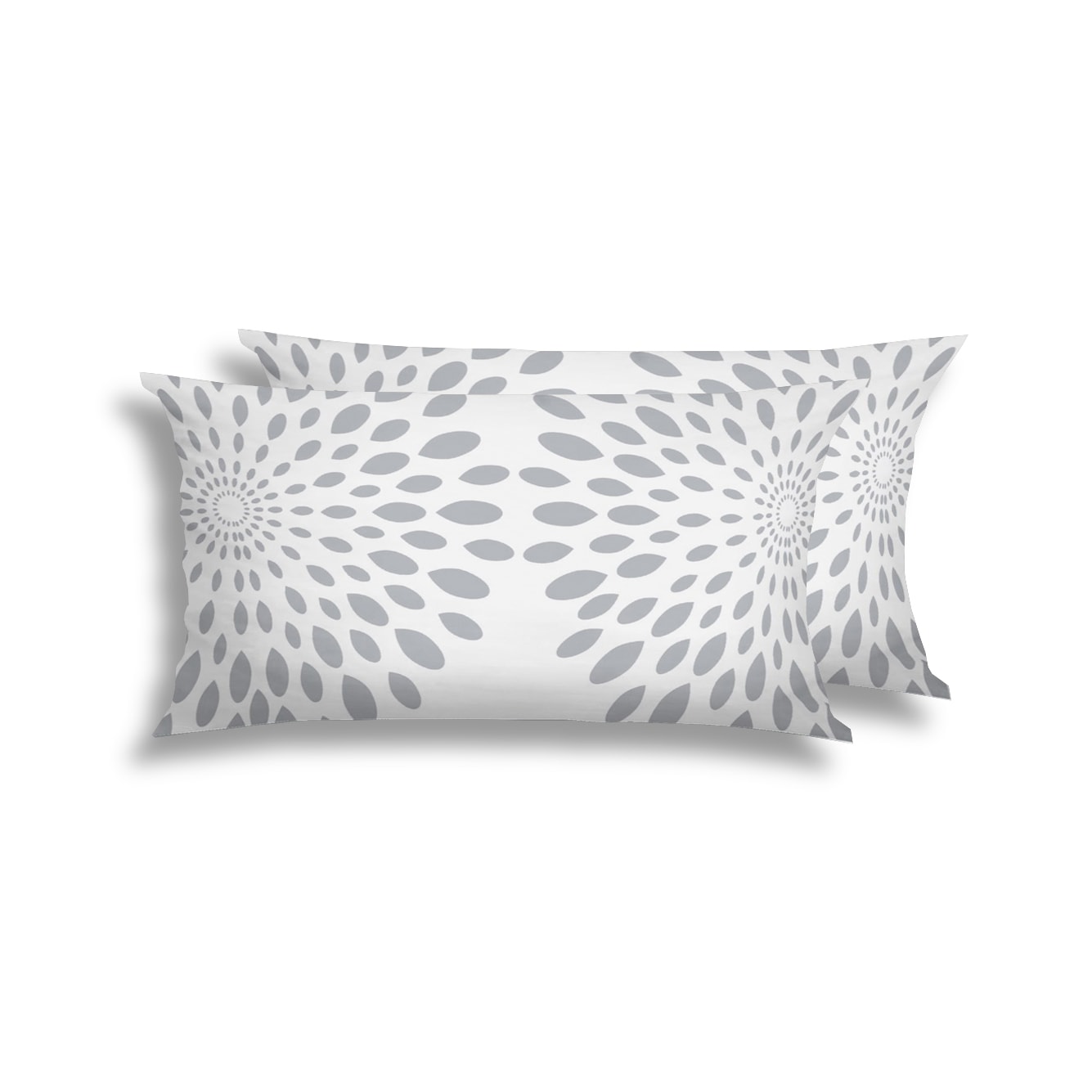 Florella Kissenbezüge »Enja, Soft-Seersucker, 100 % BW, Doppelpack, für 2 Kissen 40x80 cm«, (2 St.)