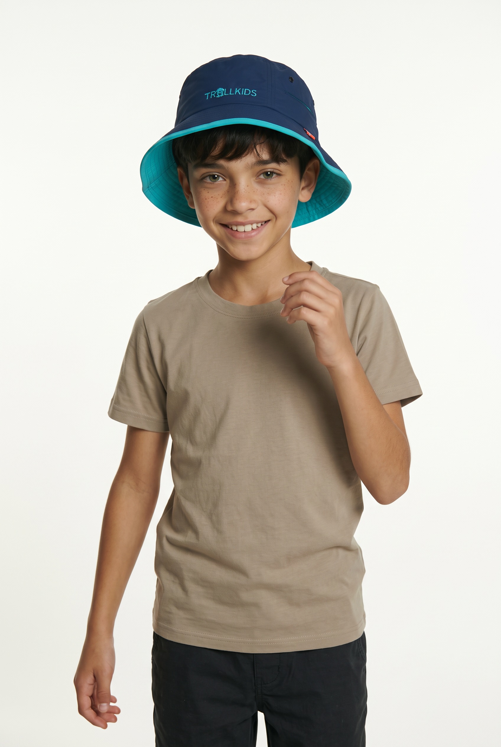 TROLLKIDS Sonnenhut »KIDS TROLLFJORD HAT« sportlicher Stil, für Kinder und Jugendliche, aus Polyamid