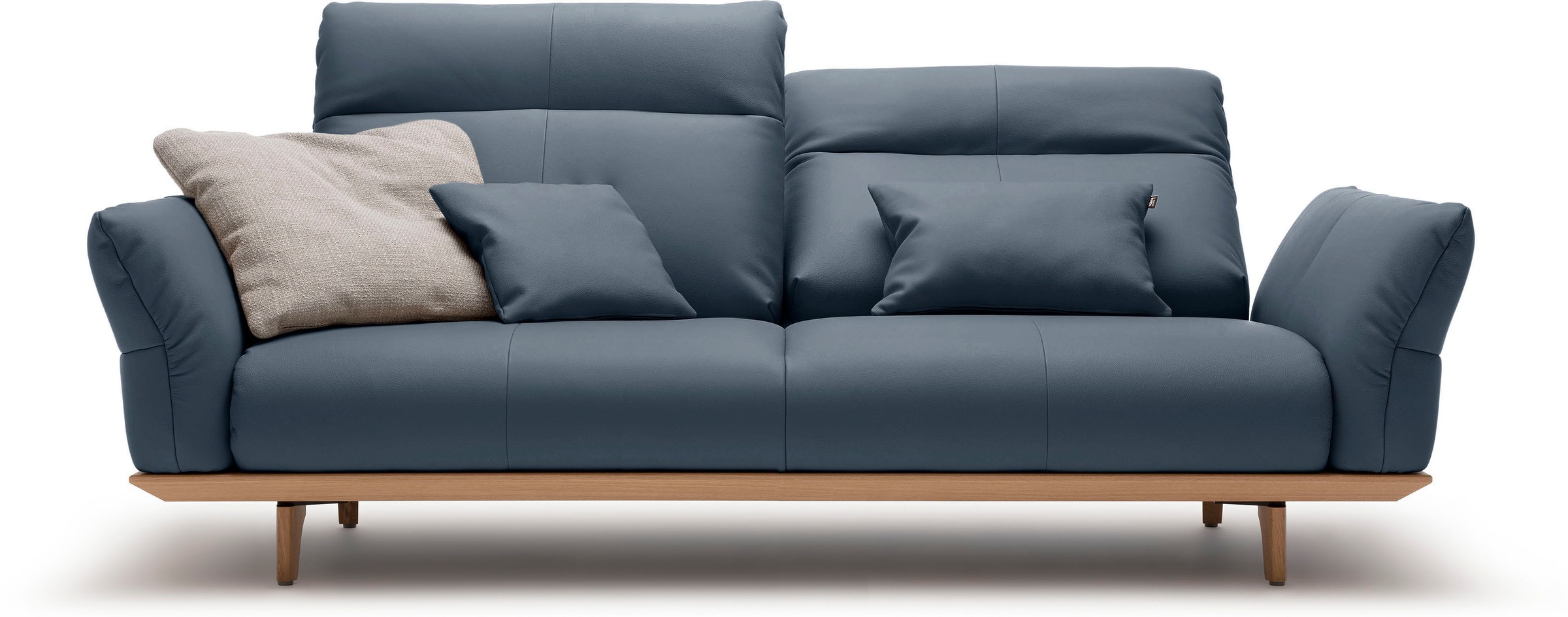 Sockel hülsta Eiche Breite sofa in natur, 208 Eiche, OTTO 3-Sitzer bei Füße cm »hs.460«,