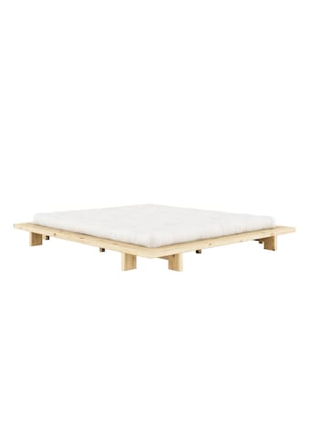 Bettgestell »JAPAN BED, Futonbett, Bodenbett, Holzrahmen, Jugendbett, Holzbett«