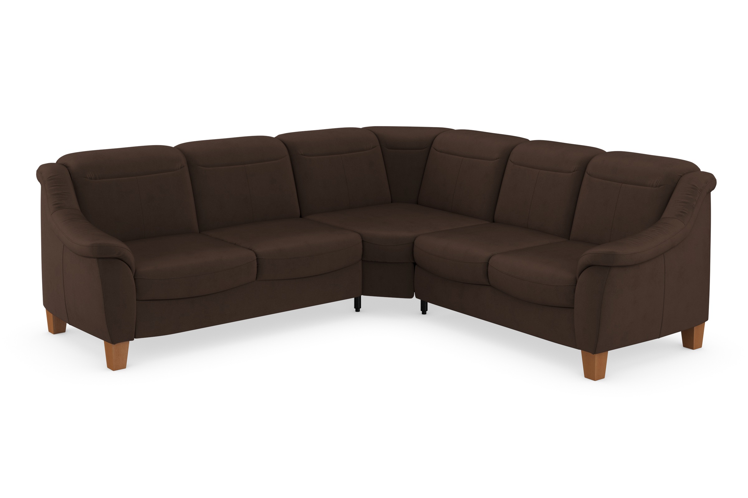 Home affaire Ecksofa »Caldera L-Form« Federkern, wahlweise mit Kopfteilverstellung, Bettfunktion, Bettkasten