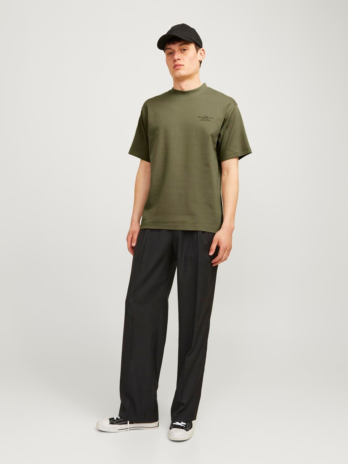 Jack & Jones Rundhalsshirt »JPRBLACHAD BRANDING SS CREW NECK TEE SN«