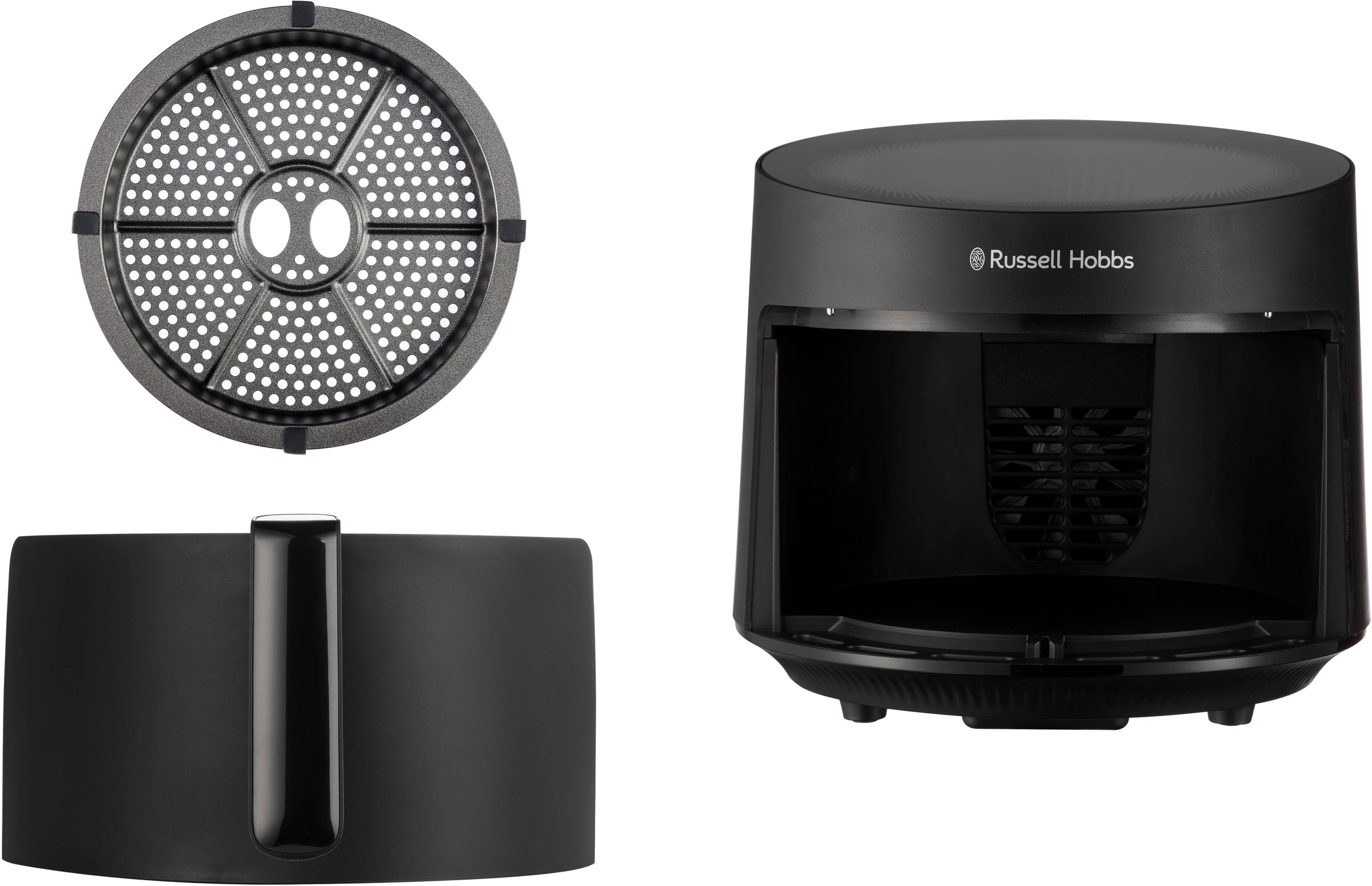 RUSSELL HOBBS Heißluftfritteuse »SatisFry Panoramic AirFryer(27421-56)«, 1500 W, mit Sichtfenster, 10 Programme., wenig oder kein Öl erforderlich