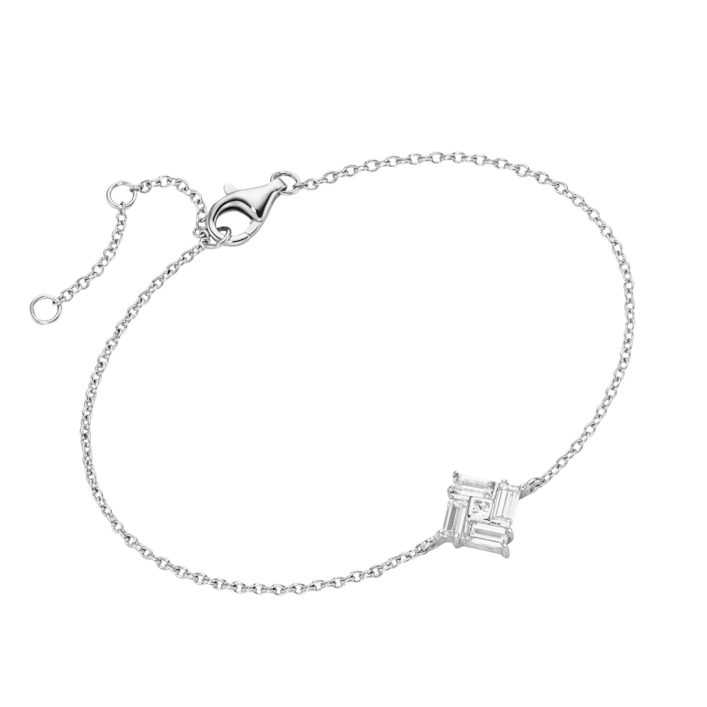 Jewel Zirkonia Armband Silber mit OTTO Smart 925« bestellen »Armband Steinen, bei