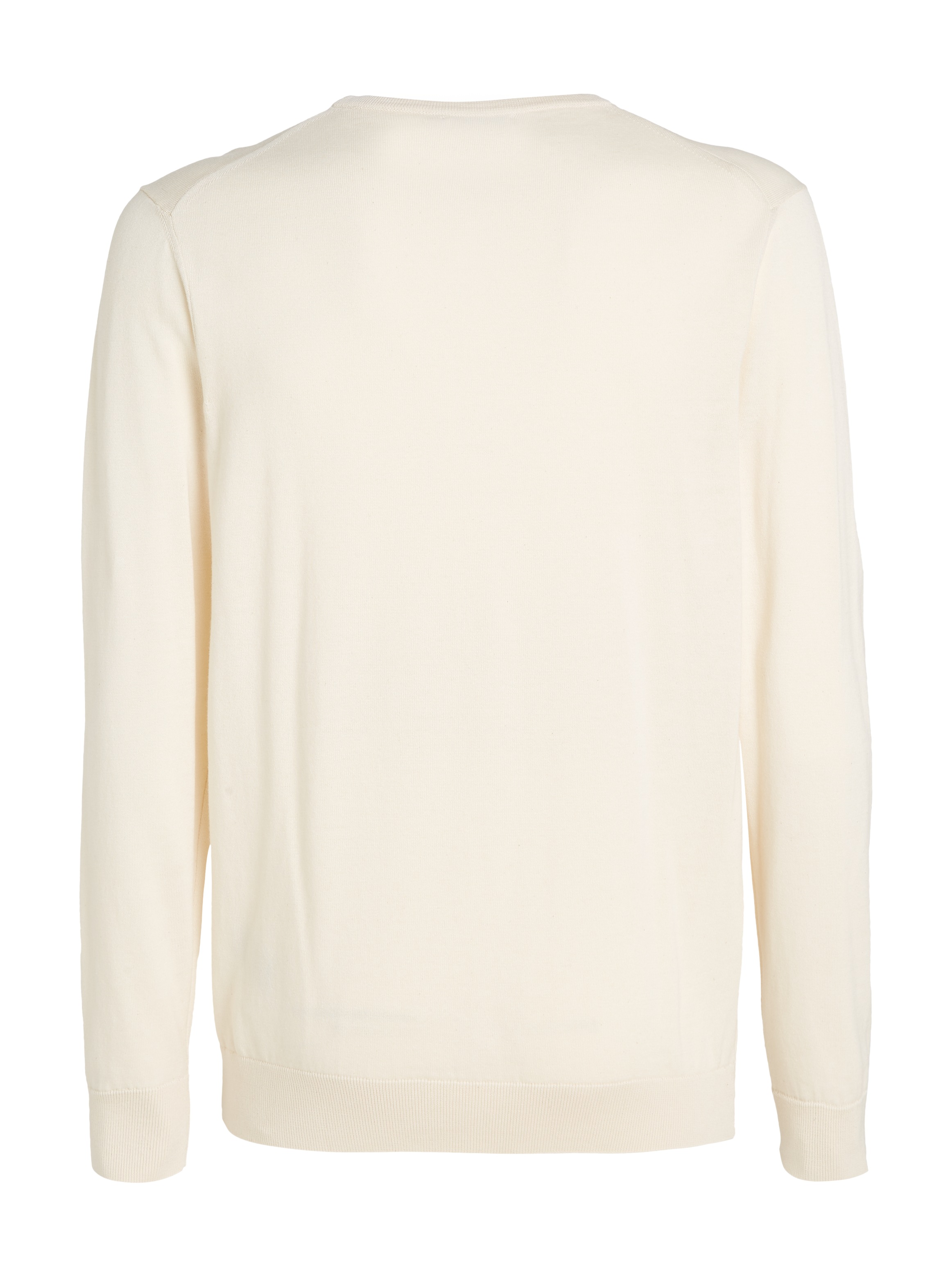 Calvin Klein Rundhalspullover »COTTON SILK BLEND CN SWEATER«, mit Logoprägung