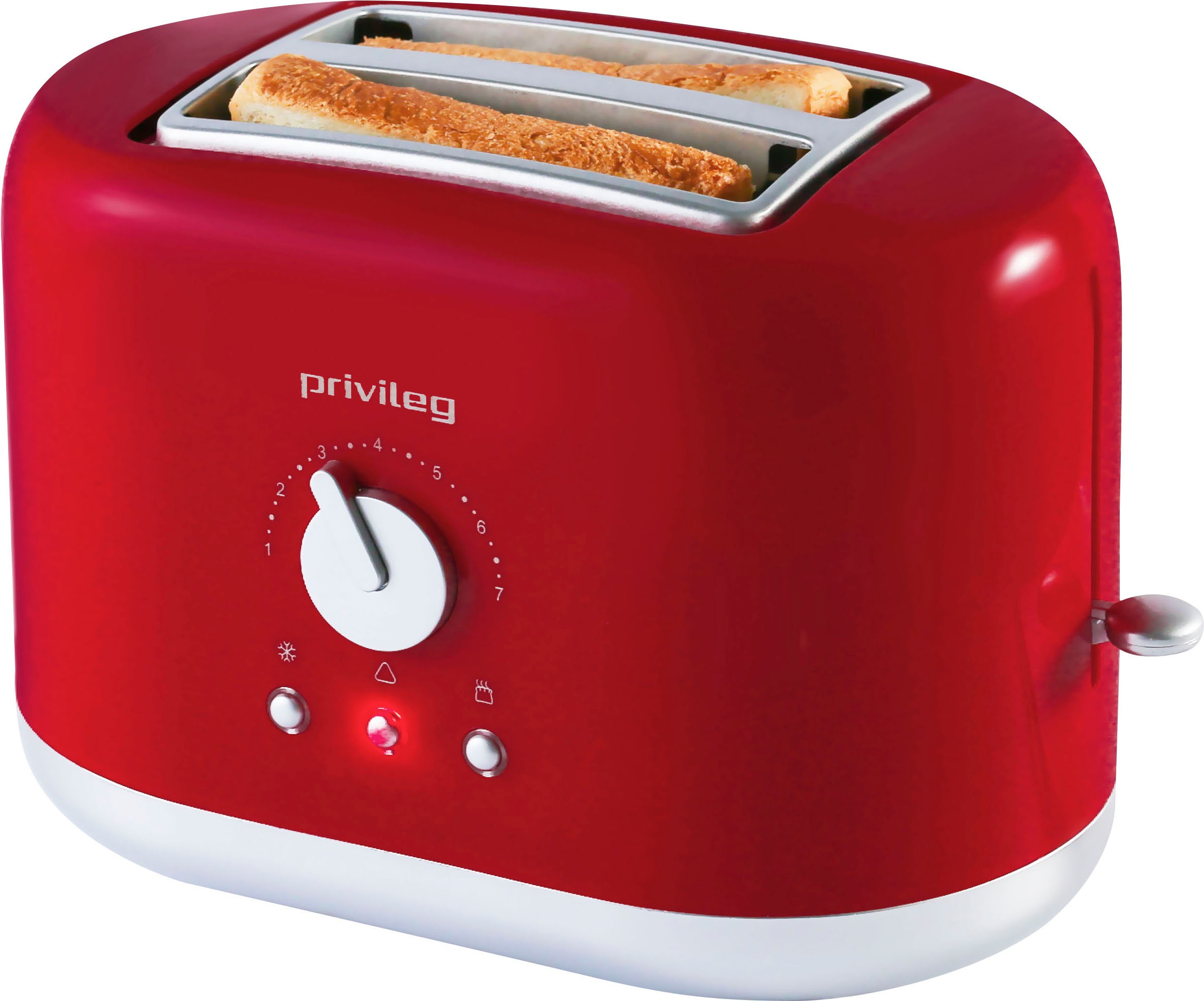 Privileg Toaster »PT2870RPH«, 2 kurze Schlitze, 870 W