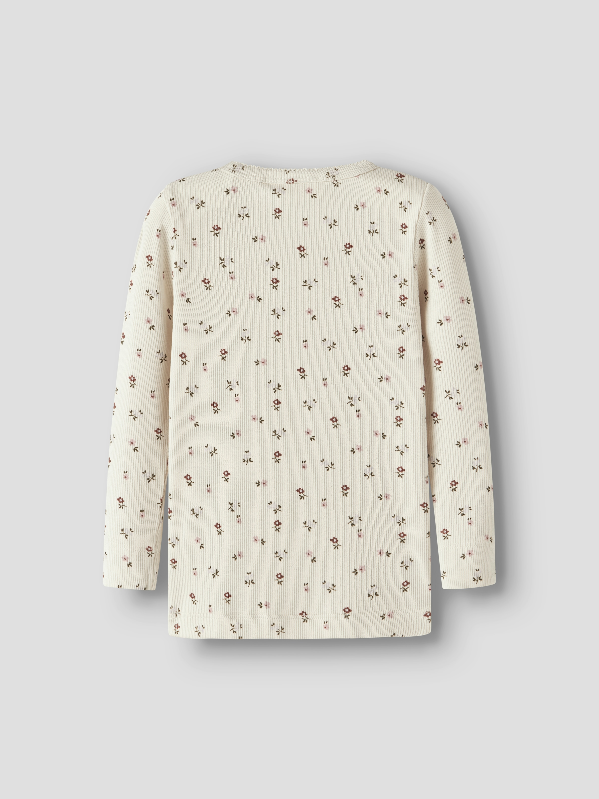 Lil' Atelier Langarmshirt »NMFGAGO LS SLIM TOP LIL NOOS« weiche Jersey Rippqualität