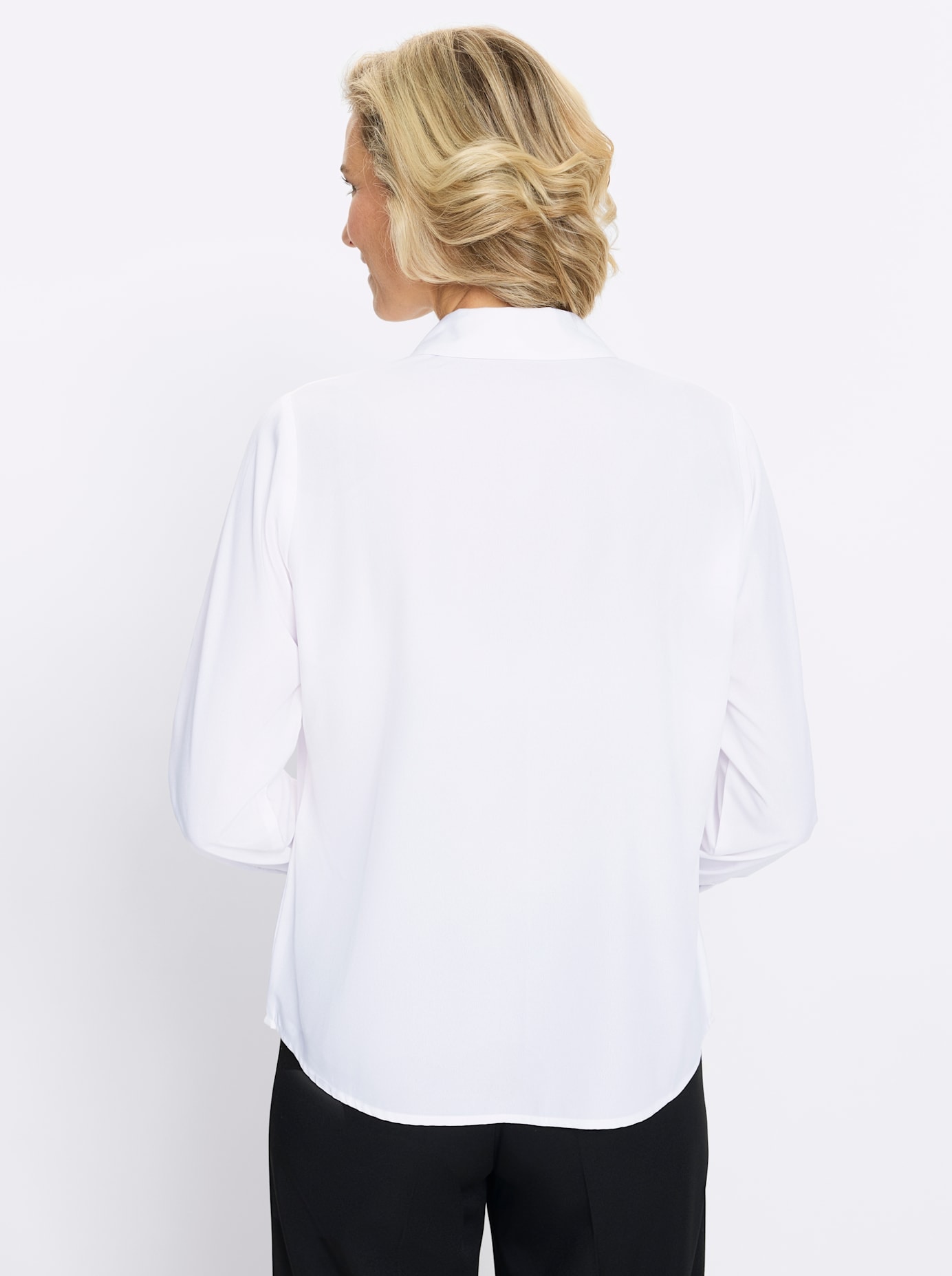 Classic Basics Langarmbluse